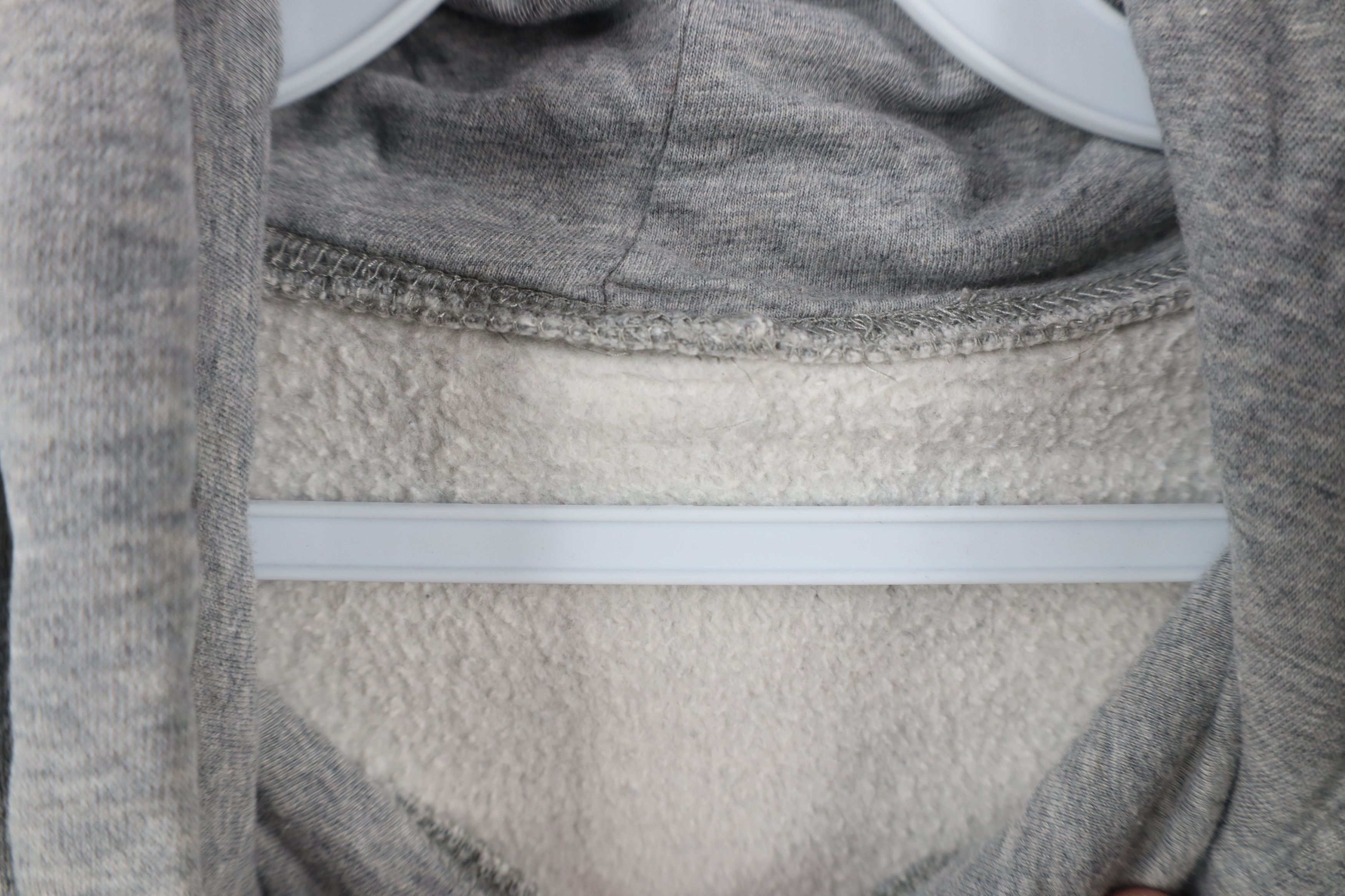 Nike × Vintage Vintage Y2K Nike Scott Mini Swoosh Hoodie Sweatshirt Gray Size US L / EU 52-54 / 3 - 10 Thumbnail