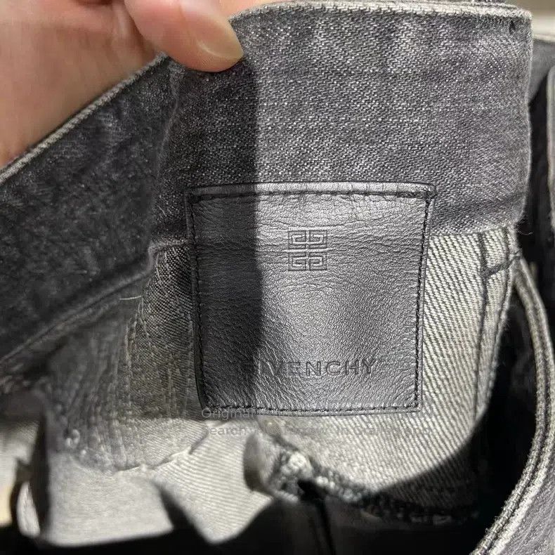 Givenchy Givenchy boro 23-year-old black-grey denim jeans Size US 31 - 4 Thumbnail
