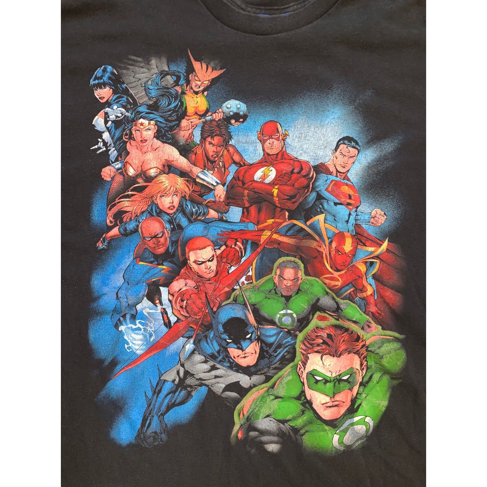 DC Comics × Other × Vintage 2009 DC Comics Justice League Heroes Unite T Shirt Large Size US L / EU 52-54 / 3 - 1 Thumbnail