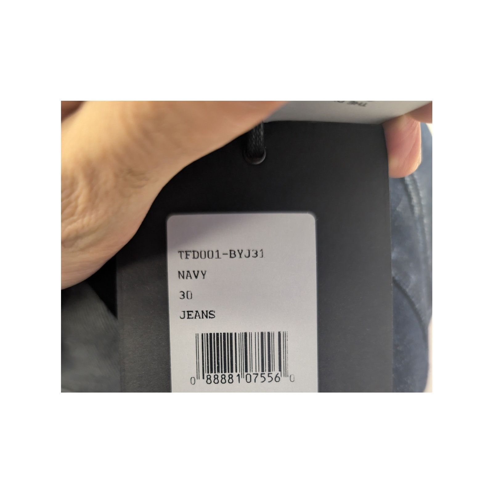 Tom Ford o1rshd1 Slim Fit Denim Jeans in Navy Blue Size US 30 / EU 46 - 23 Thumbnail