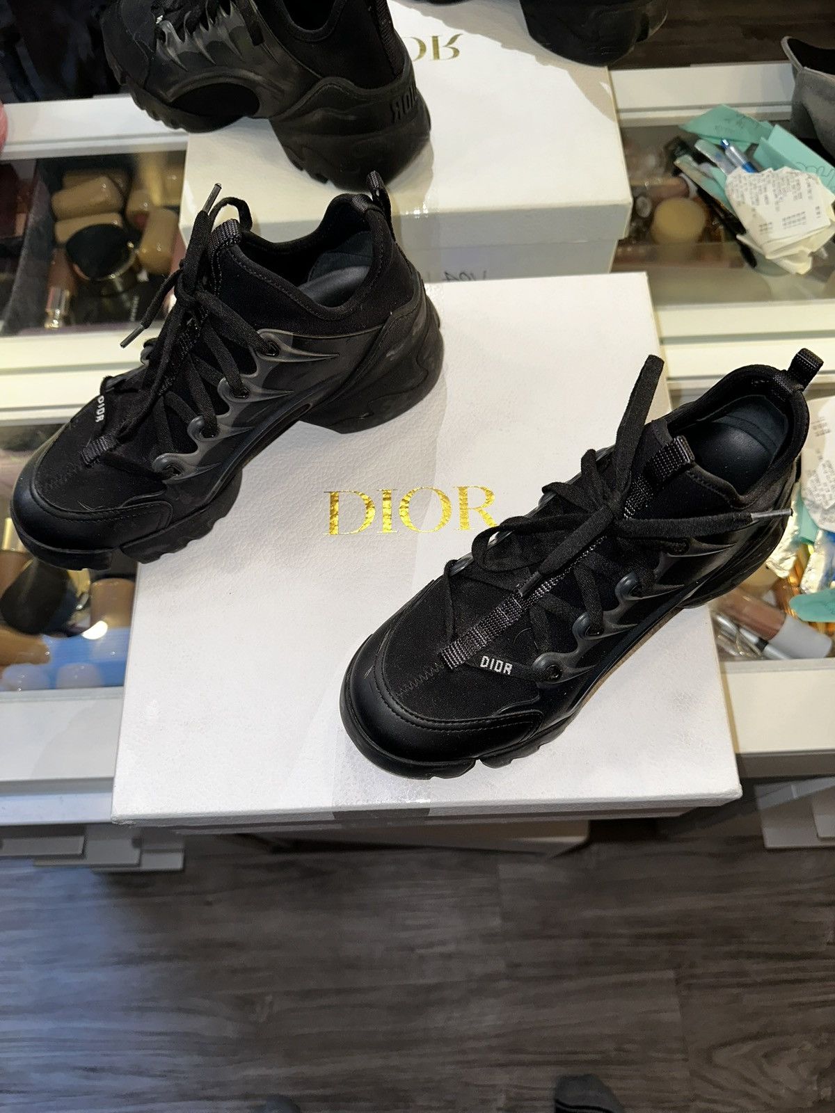 Dior Dior D-Connect Sneakers Size US 7 / IT 37 - 1 Thumbnail