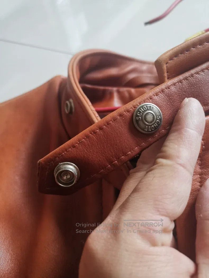 Schott Schott Sunset red and brown with camel liners Size US XXS / EU 40 - 7 Thumbnail