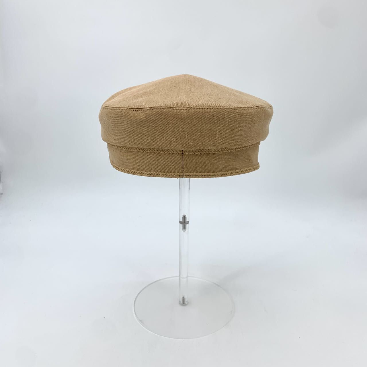 Hermes Hermès Cap Brown Logo Newsboy Hat (Size 63cm) Size ONE SIZE - 7 Thumbnail