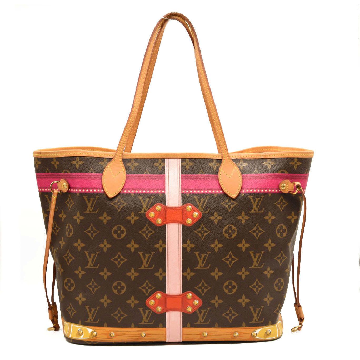 Louis Vuitton LOUIS VUITTON Monogram Summer Trunks Neo Neverfull MM Size ONE SIZE - 12 Thumbnail