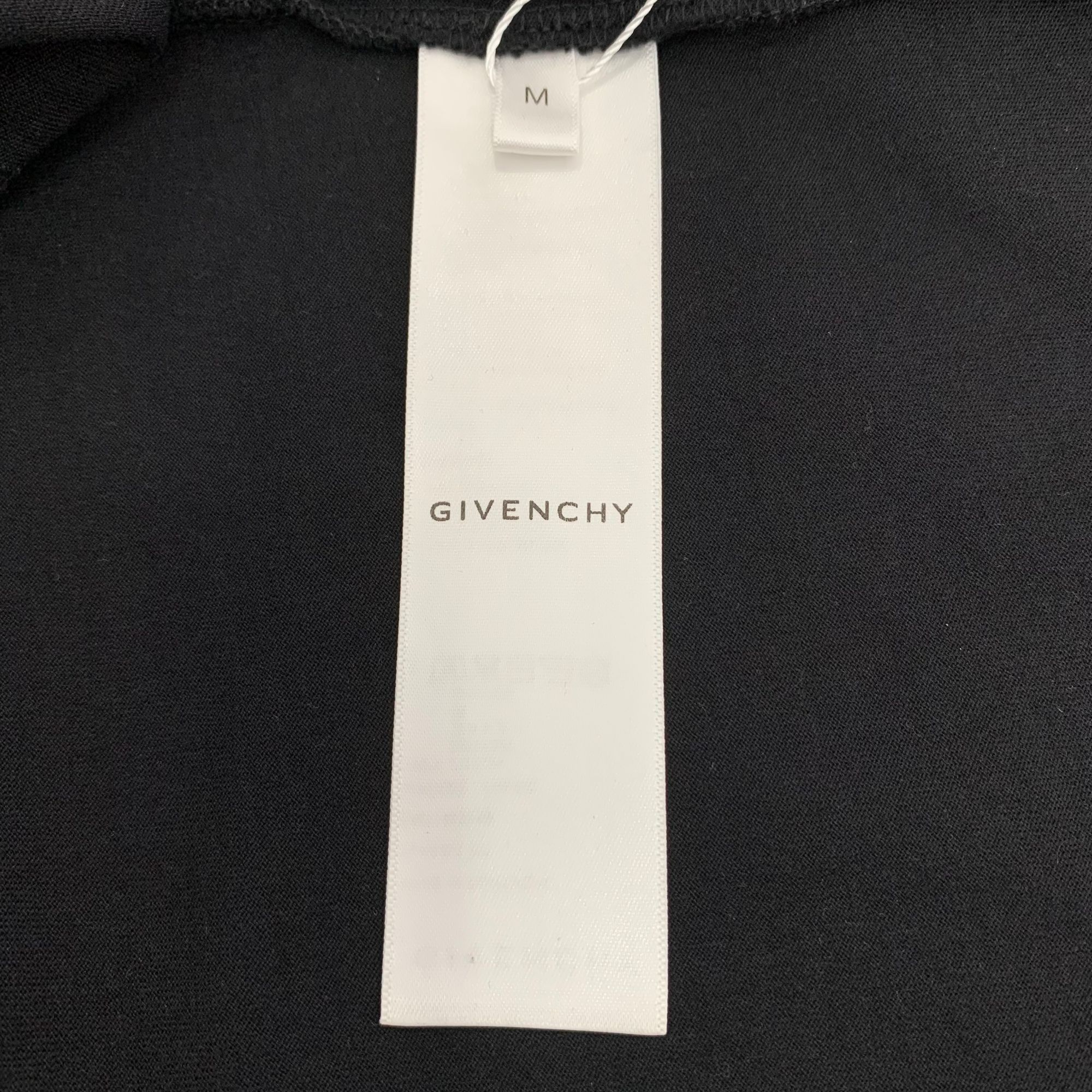 Givenchy Givenchy Black Cotton Crewneck T-Shirt (Size M) Size US M / EU 48-50 / 2 - 5 Thumbnail