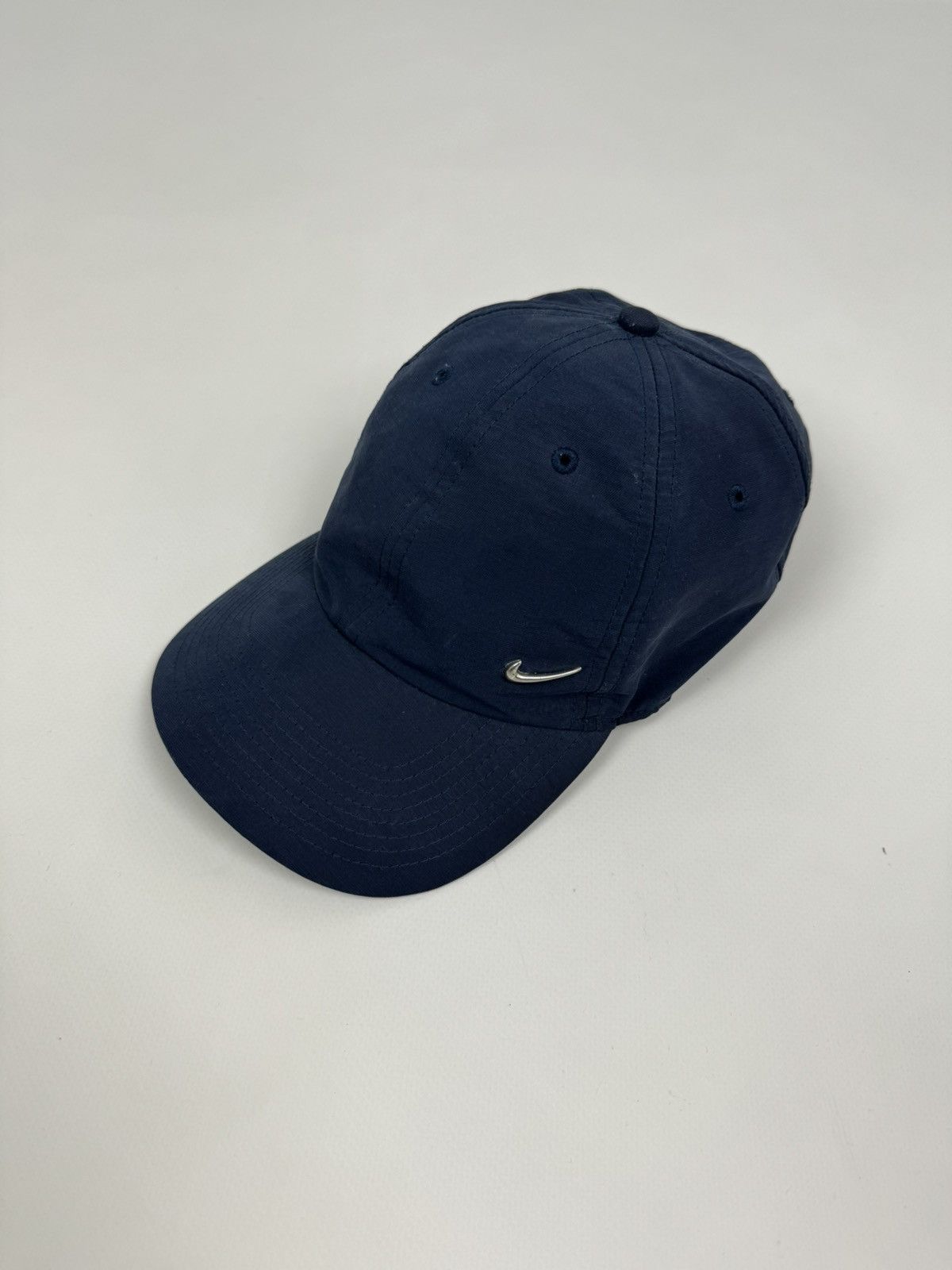 Vintage 2000s Vintage y2k Nike Metal Swoosh Baseball Cap Drill Size ONE SIZE - 9 Thumbnail