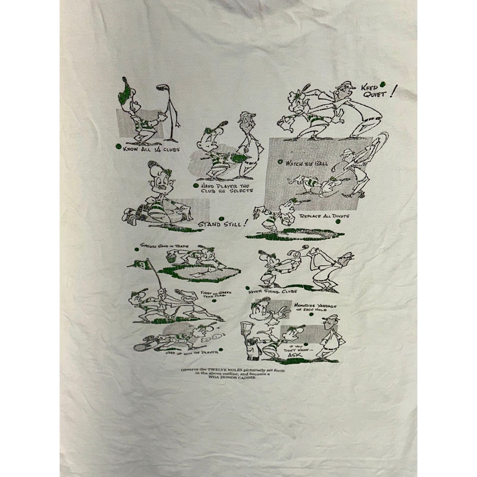 & Other Stories Vint Observe the 12 Rules..become a WGA Honor caddie size L Size US L / EU 52-54 / 3 - 10 Thumbnail