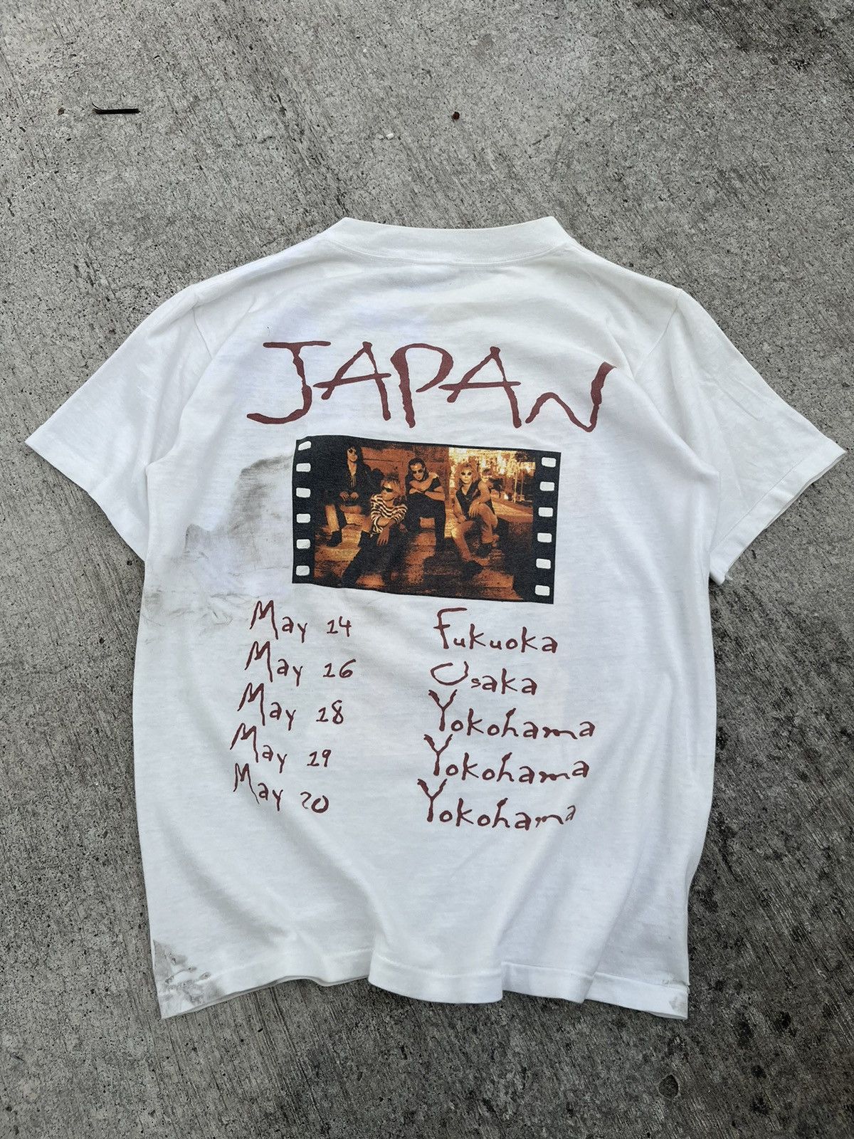 Band Tees × Bon Jovi × Vintage Vintage 90's Bon Jovi These Days Japan Tour Size US M / EU 48-50 / 2 - 11 Thumbnail