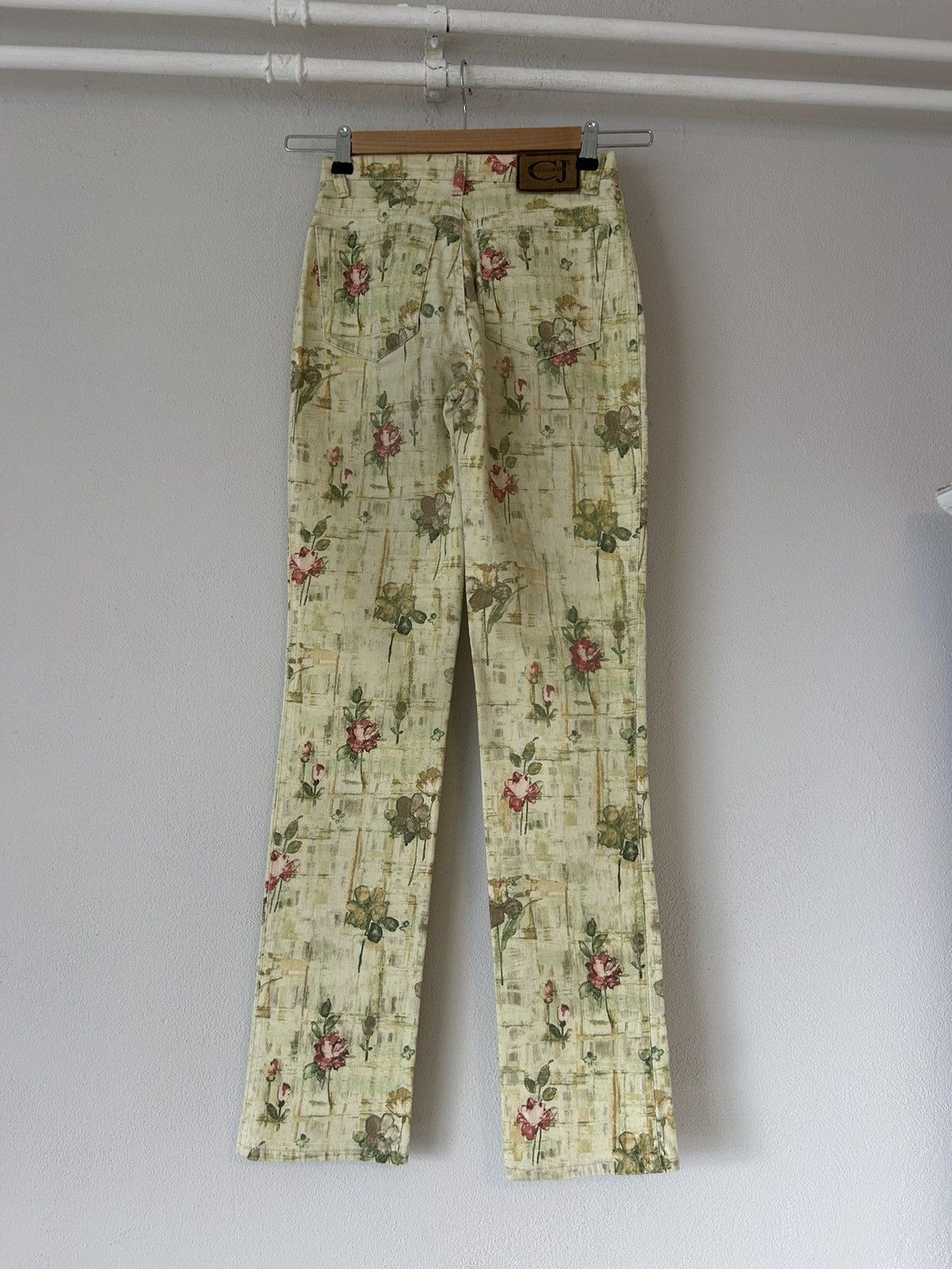 Roberto Cavalli Vintage Floral Print Cavalli Jeans - Size 27 Size 27" / US 4 / IT 40 - 7 Thumbnail