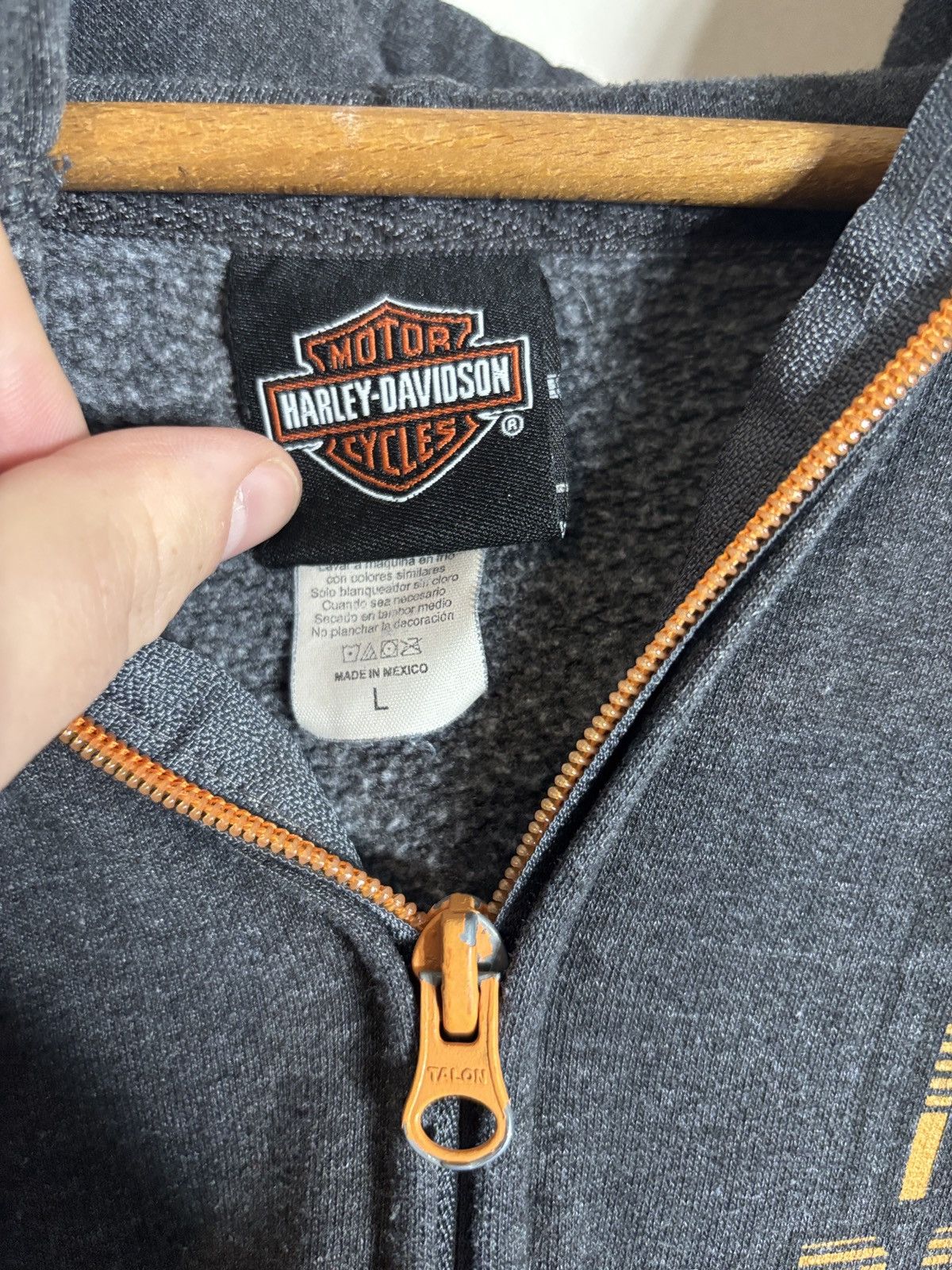 Harley Davidson Harley Davidson Motorcycles Hoodie Full Zip Large Size US L / EU 52-54 / 3 - 3 Thumbnail