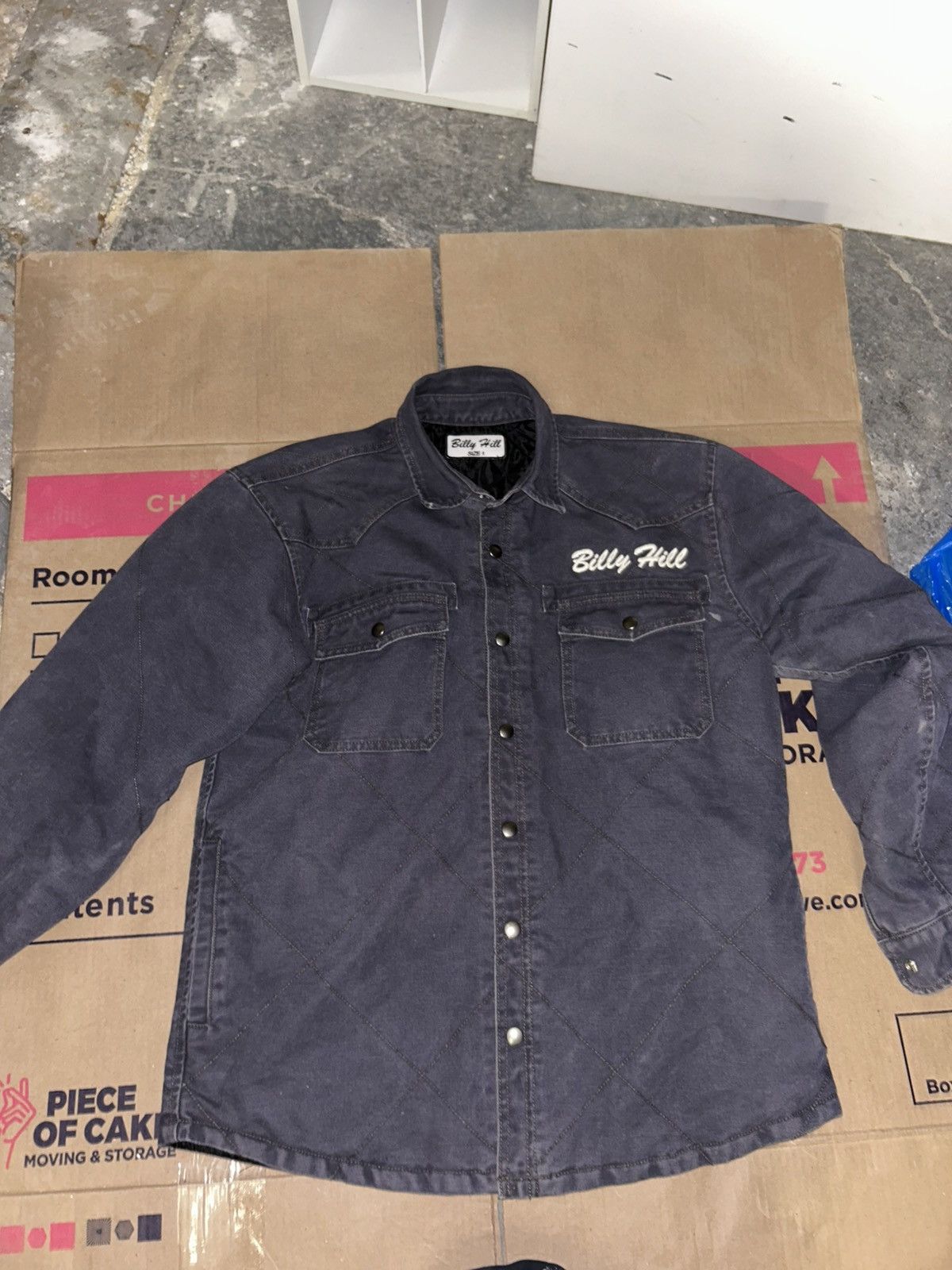 Billy Hill RARE Billy Hill Auto Salvage Work Jacket Size US L / EU 52-54 / 3 - 1 Thumbnail
