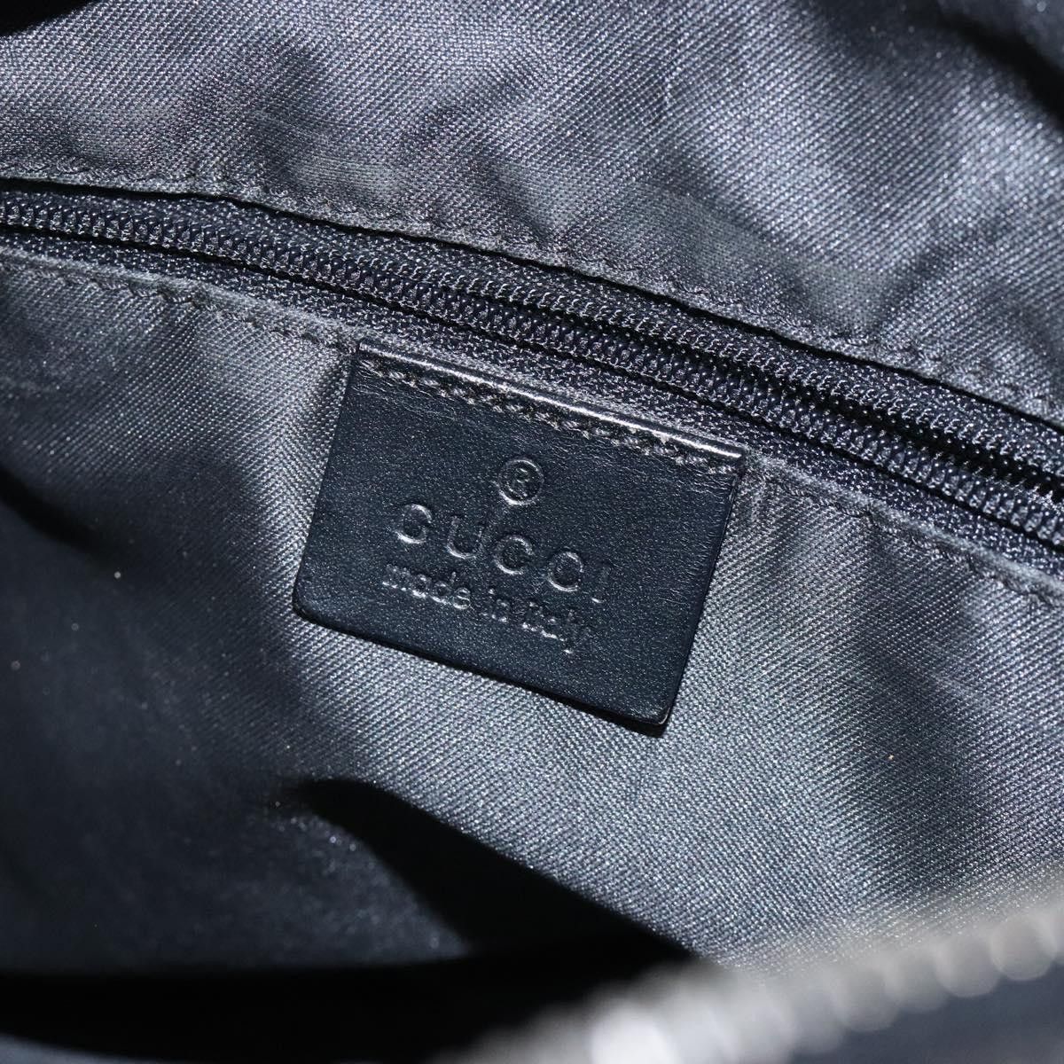 Gucci GUCCI GG Canvas Shoulder Bag Nylon Black Silver 001 001 Size ONE SIZE - 16 Thumbnail