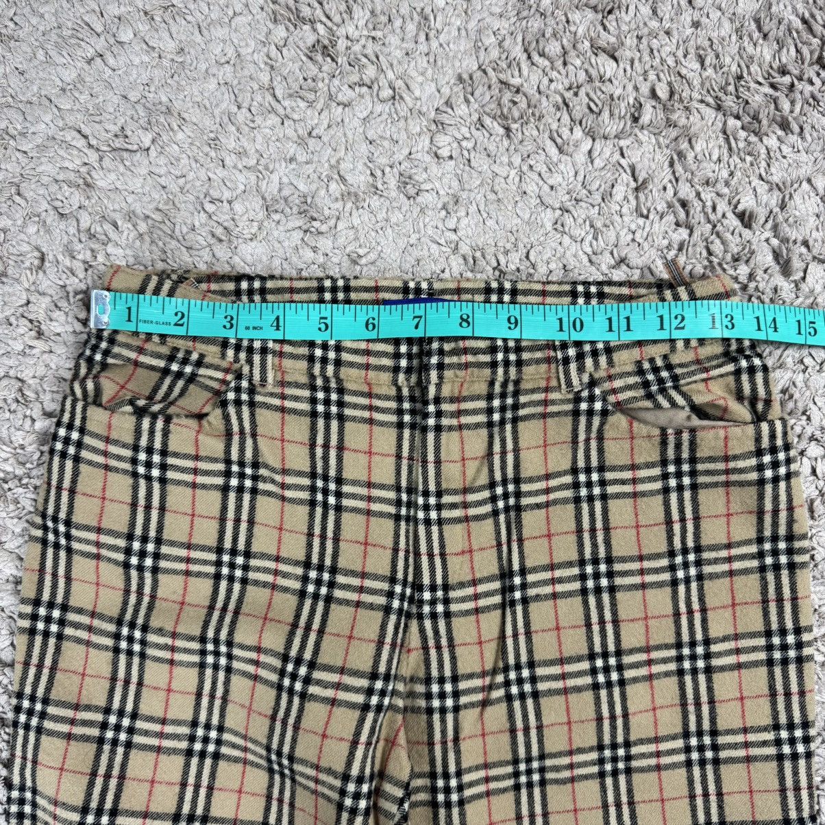 Burberry Vintage Burberry Nova Check Ladies Pants Size 27" / US 4 / IT 40 - 12 Thumbnail