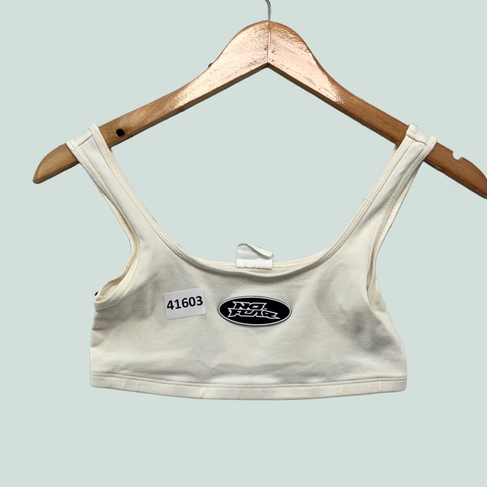No Fear NO Fear Crop Tank Top Womens XS White Logo Y2K Tank XS Womens White No Fear Crop Tank Top Size XS / US 0-2 / IT 36-38 - 1 Thumbnail