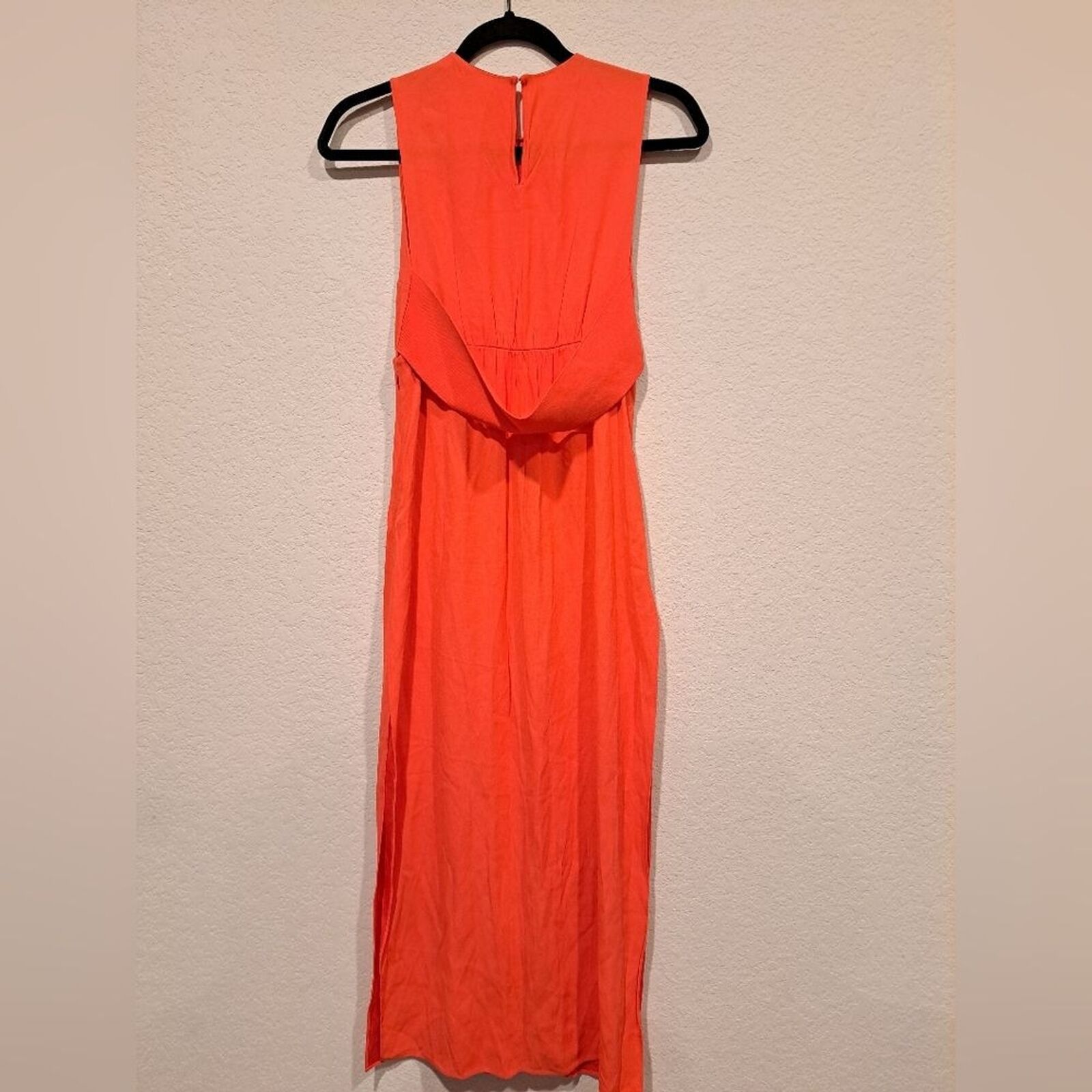 A.L.C. A.L.C. coral orange dress, sleeveless, waist bandeau, sz 0 Size XS / US 0-2 / IT 36-38 - 7 Thumbnail