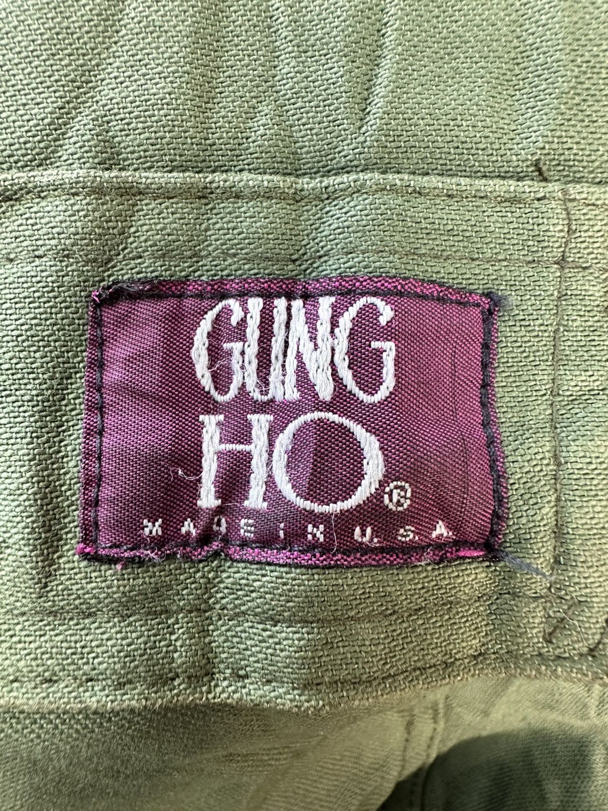 Journal Standard Vintage Gung Ho Fatigue Military Pants Size US 34 / EU 50 - 10 Thumbnail