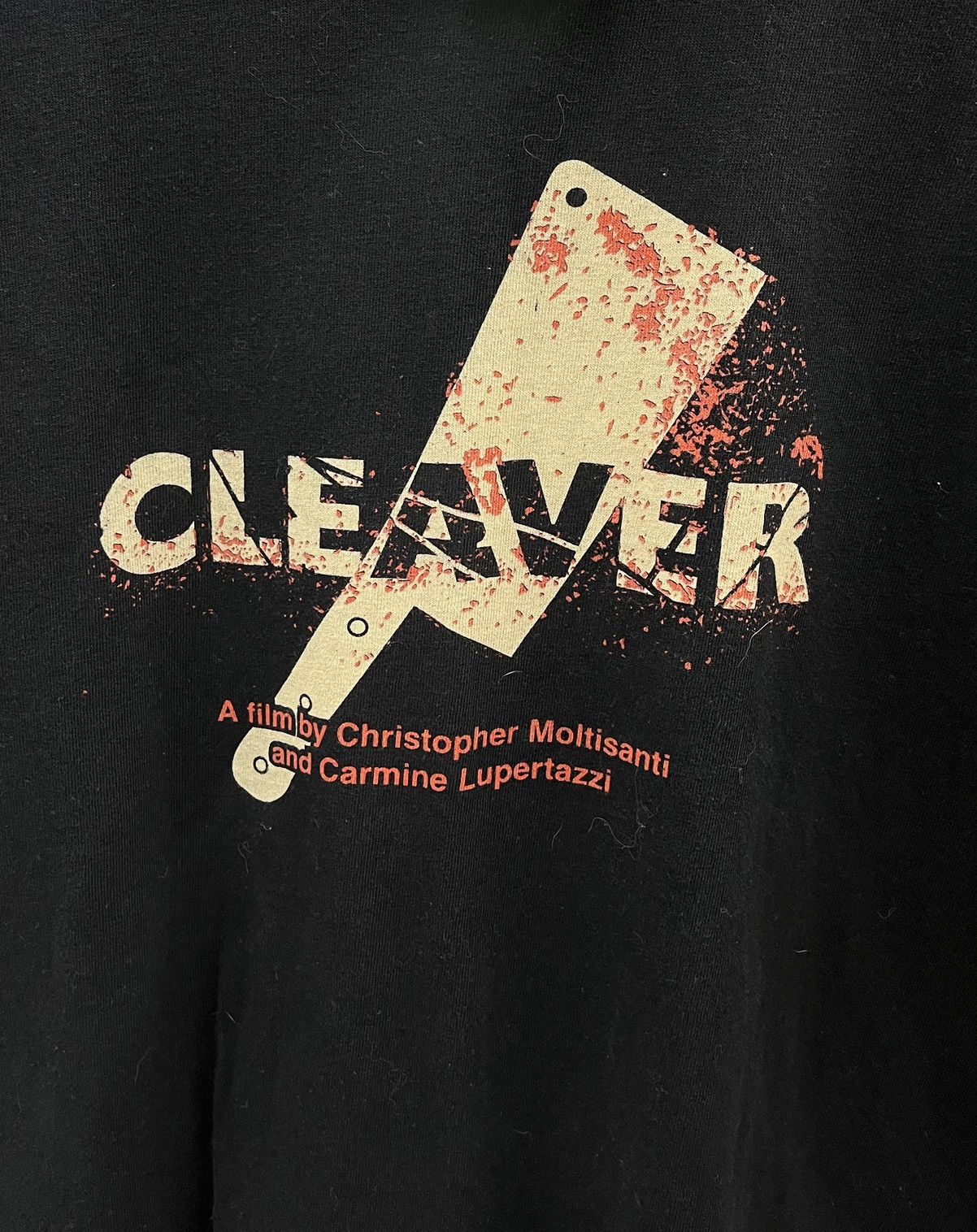 Anvil RARE Y2K The Sopranos Cleaver Movie Promo Tee Size US L / EU 52-54 / 3 - 3 Thumbnail