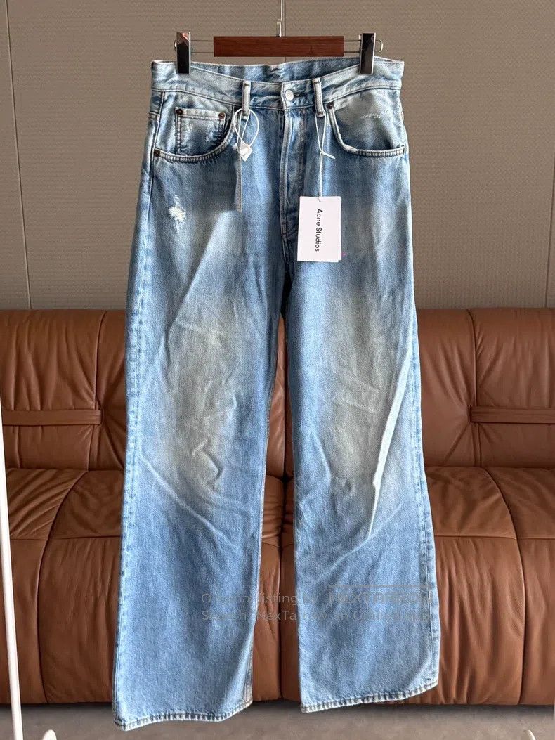 Acne Studios Acne Studios Washed Denim Pants Size US 30 / EU 46 - 1 Thumbnail