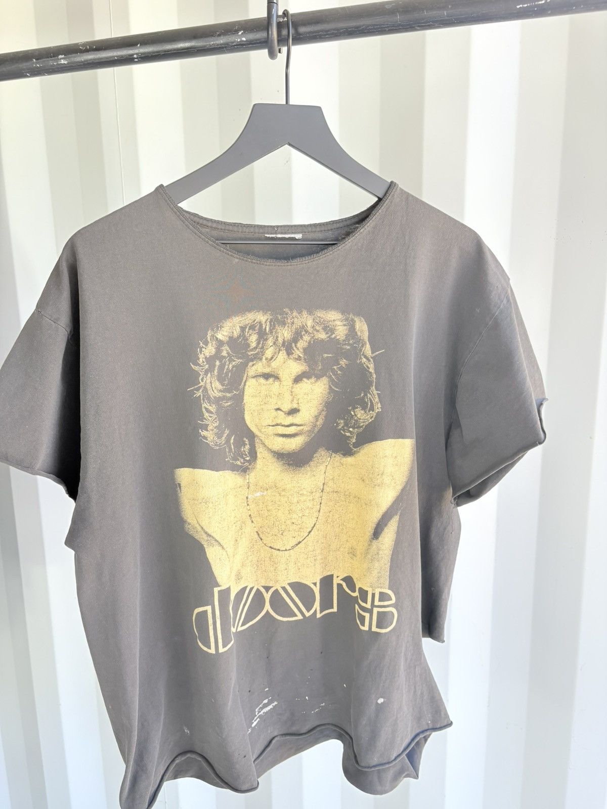 Band Tees Vintage The Doors Shirt Faded Distressed GRUNGE Size US XL / EU 56 / 4 - 3 Thumbnail