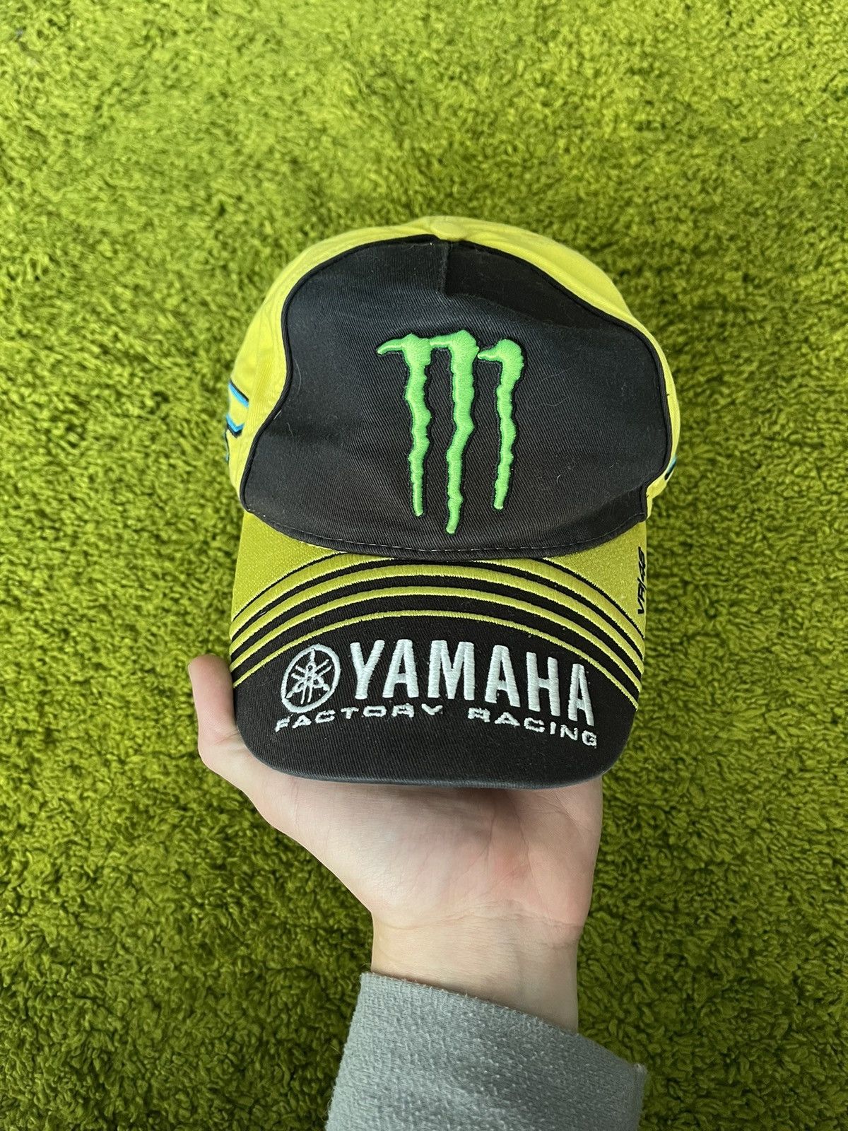 Vintage × Yamaha Yamaha x Monster Energy Y2K logo racing cap Size 32 - 1 Thumbnail