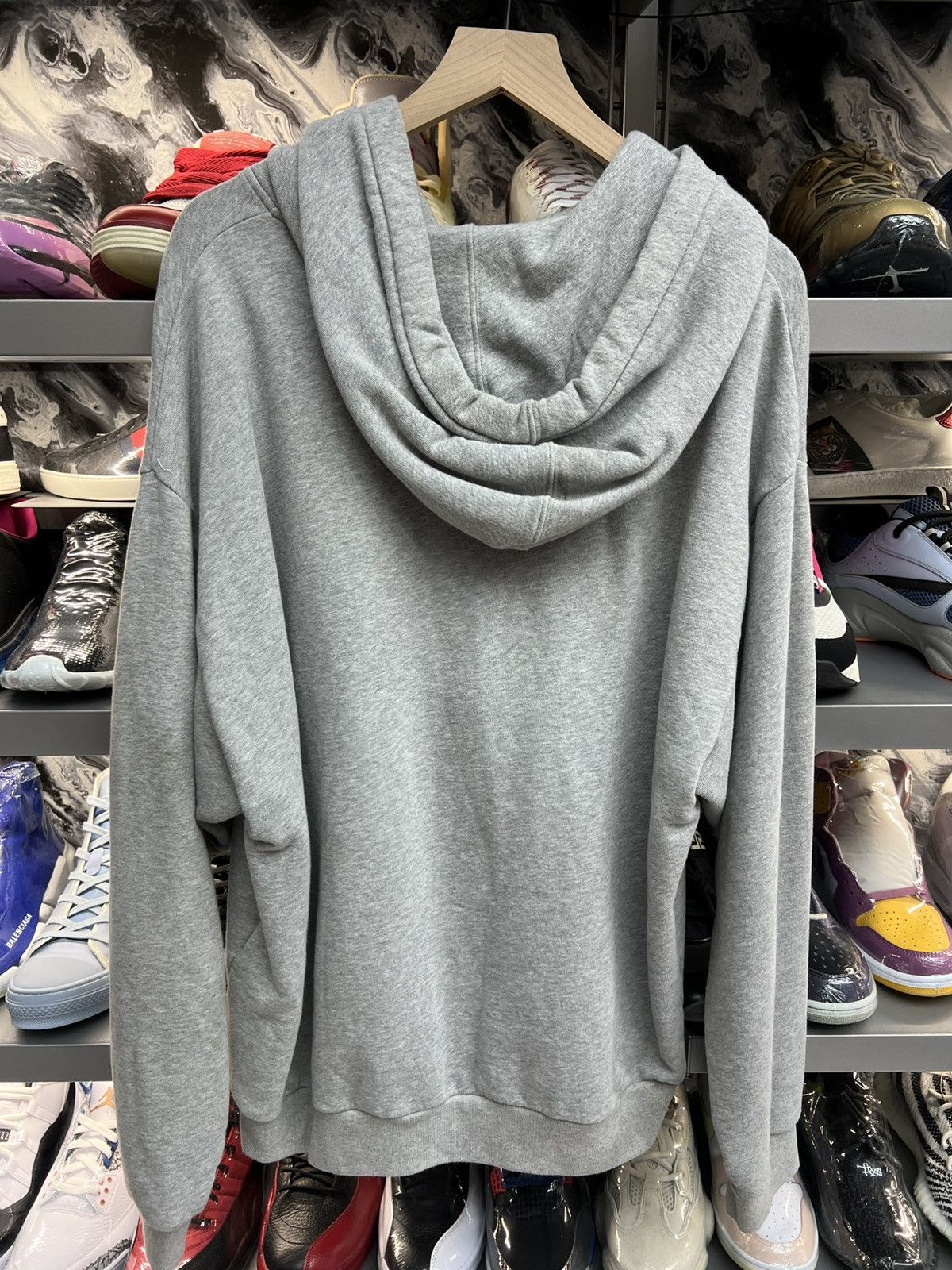 Gucci Gucci Grey Pullover Hoodie Size US XL / EU 56 / 4 - 2 Thumbnail
