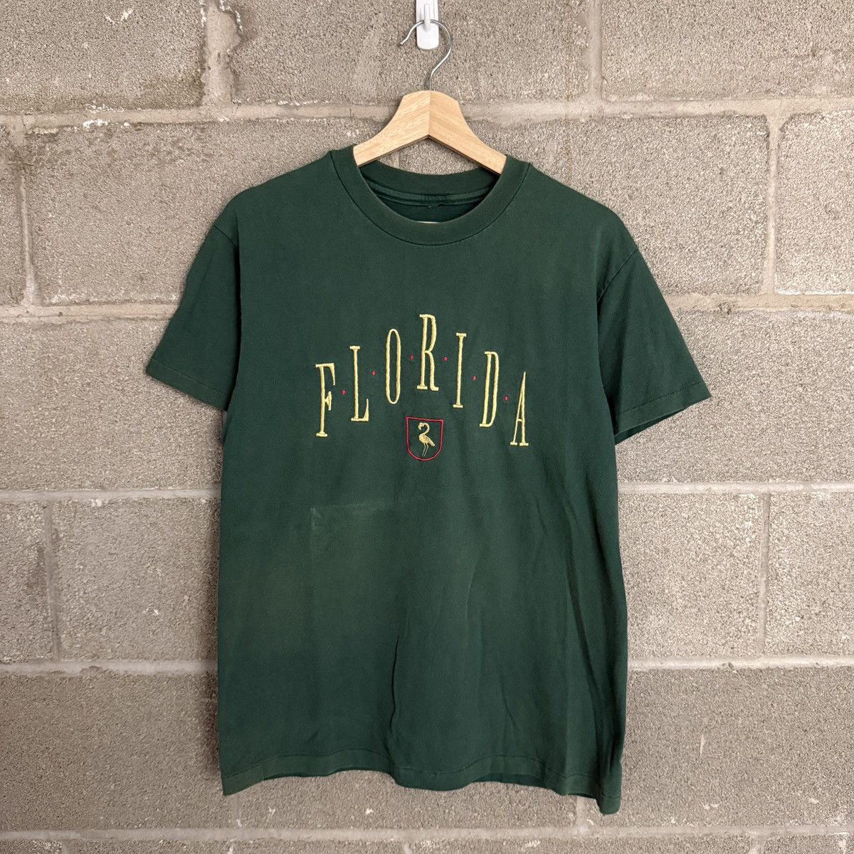 Other Vintage Florida Green Single Stitch T-Shirt Mens Small Size US S / EU 44-46 / 1 - 1 Thumbnail