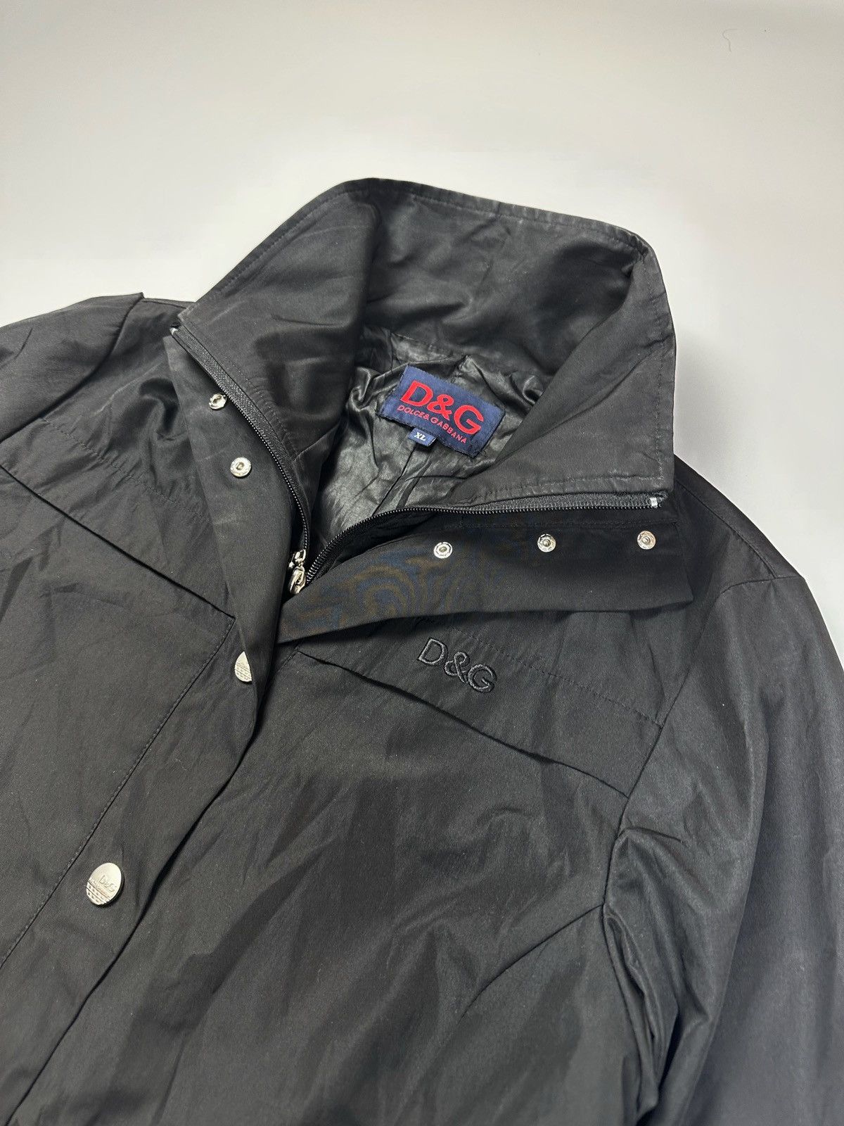 Dolce & Gabbana × Vintage Dolce&Gabbana Archive Long Trench Zip Coat Size XL / US 12-14 / IT 48-50 - 2 Thumbnail