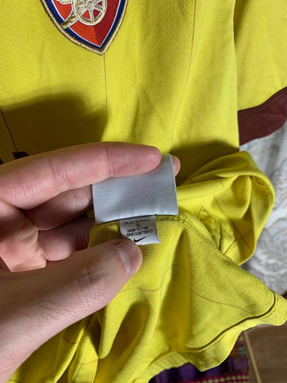 Vintage Very Rare Nike Fc Arsenal London England Soccer Jersey Y2K Size US S / EU 44-46 / 1 - 8 Thumbnail