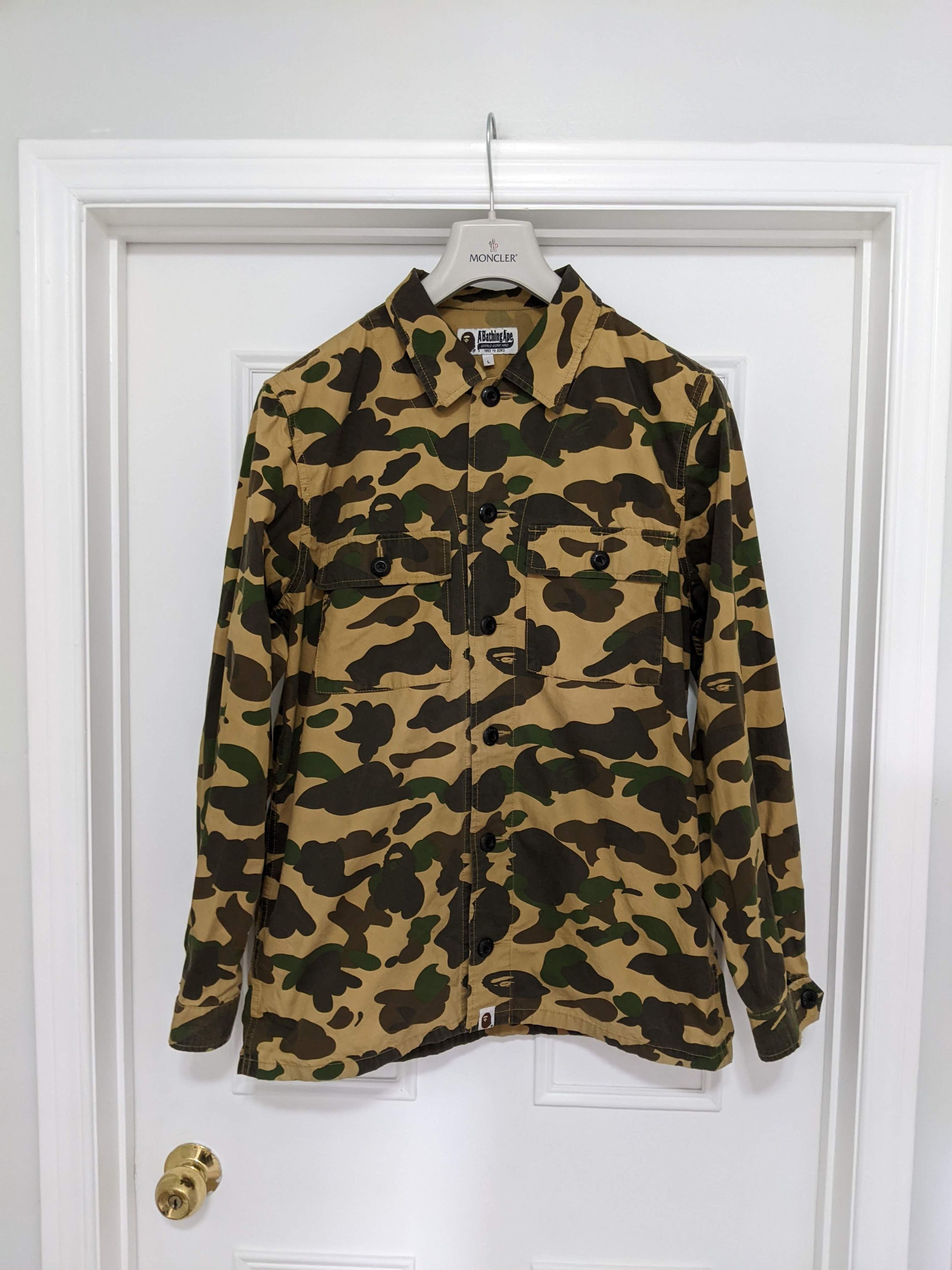 Men's Bape Shirts (Button Ups) | Grailed