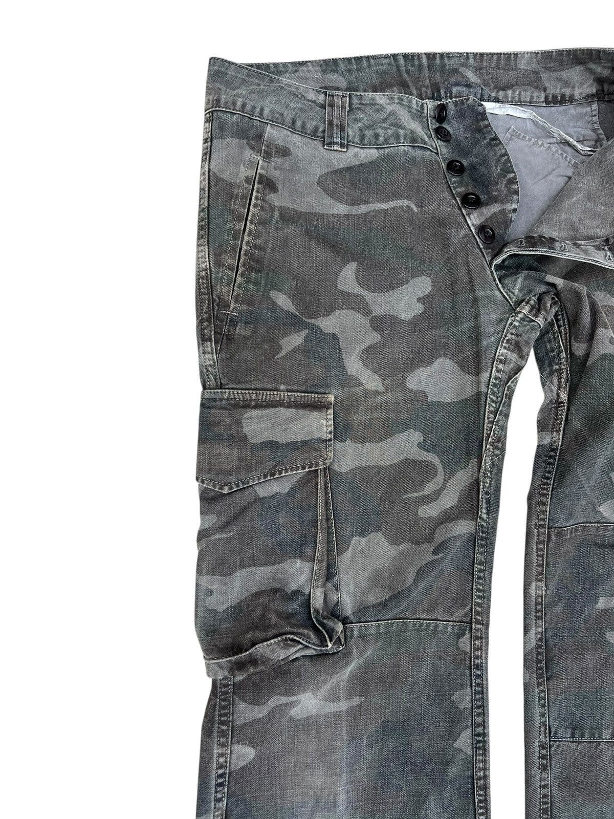 wjk WJK Japan Fade Military Camouflage Cargo Trouser Pant Size US 31 - 8 Thumbnail