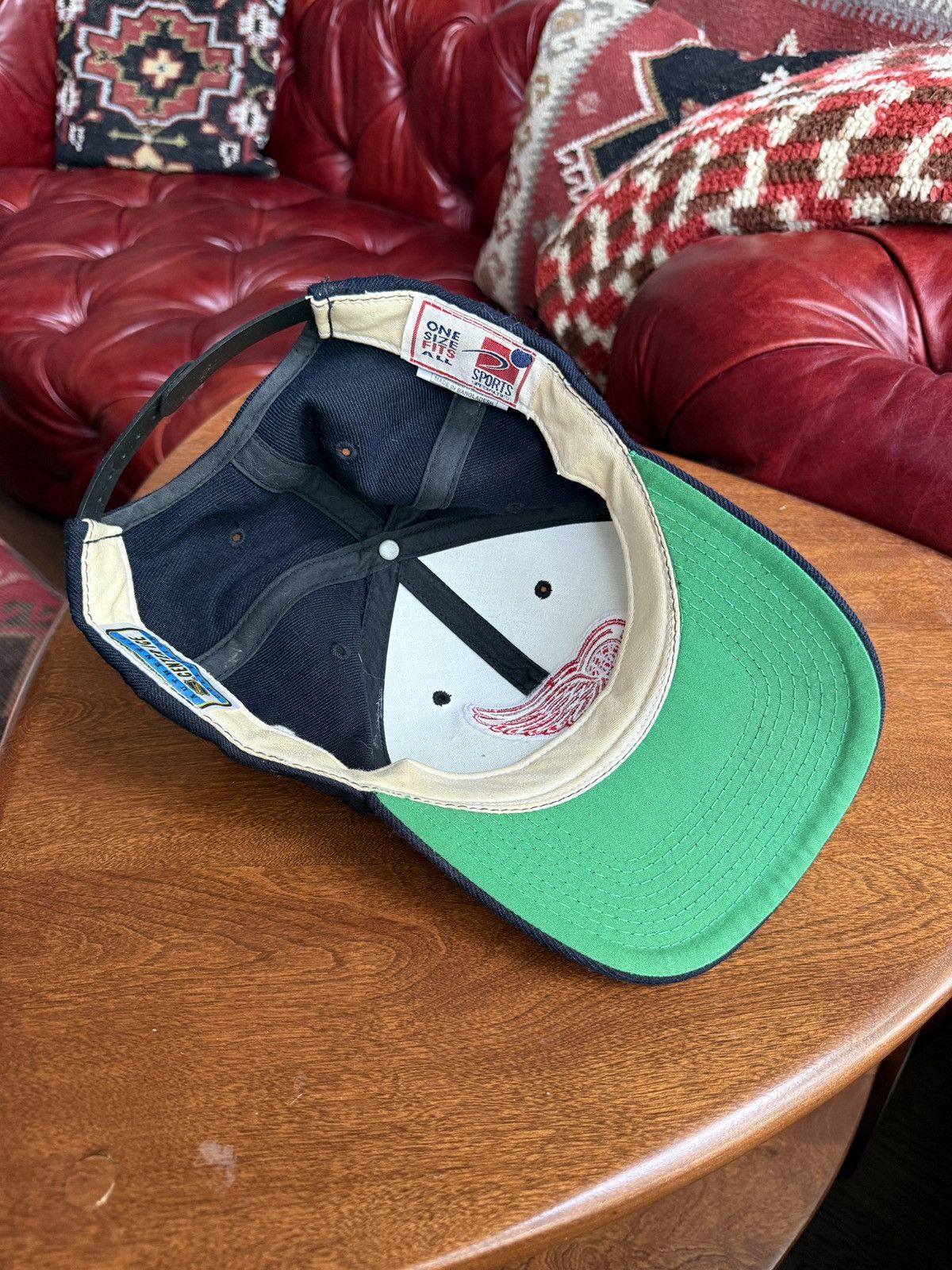 Vintage Vintage 90s Detroit Red Wings Sports Specialties Snapback Size ONE SIZE - 7 Thumbnail