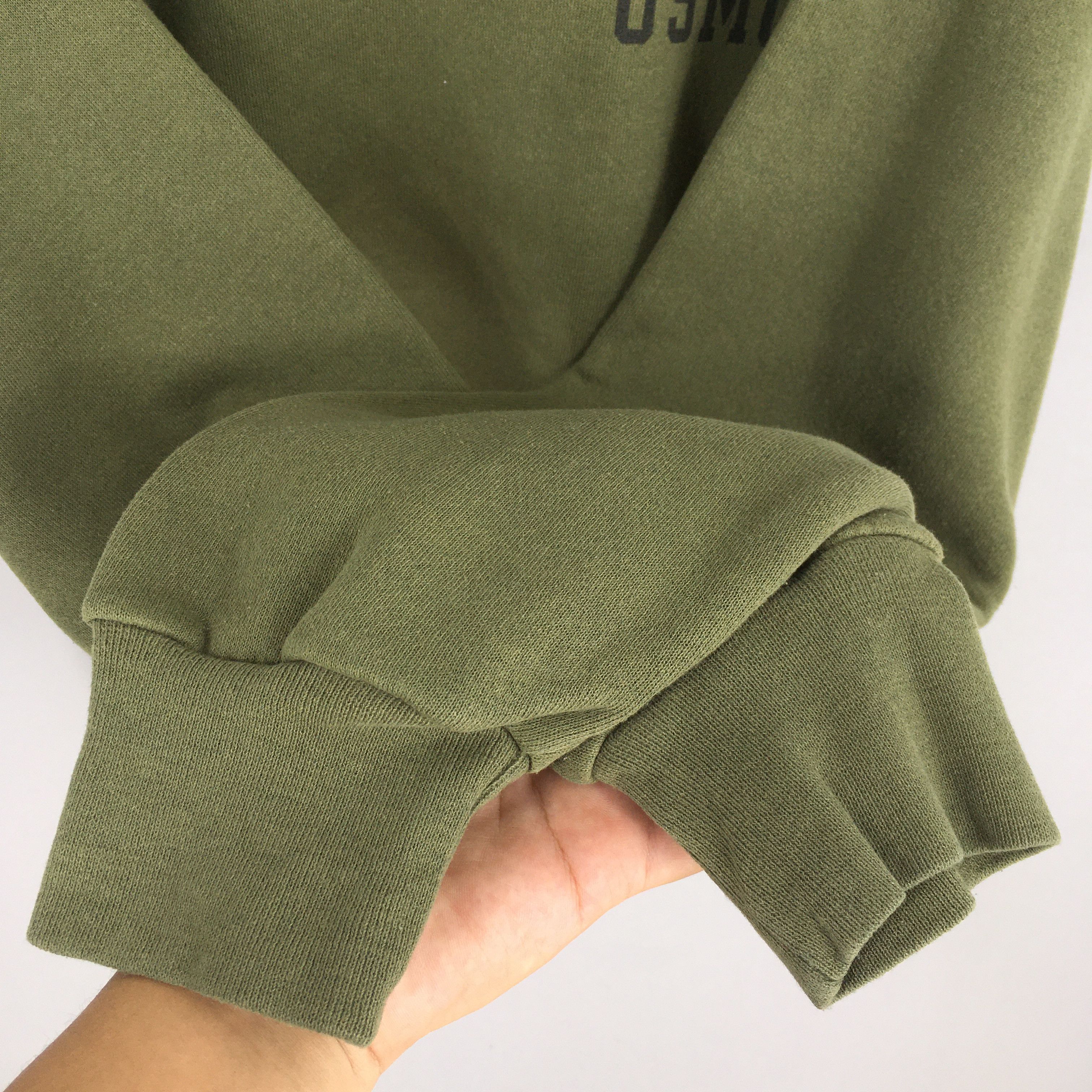 Soffe Vintage 90's Usmc Marines Green Sweatshirt Medium Size US M / EU 48-50 / 2 - 4 Thumbnail