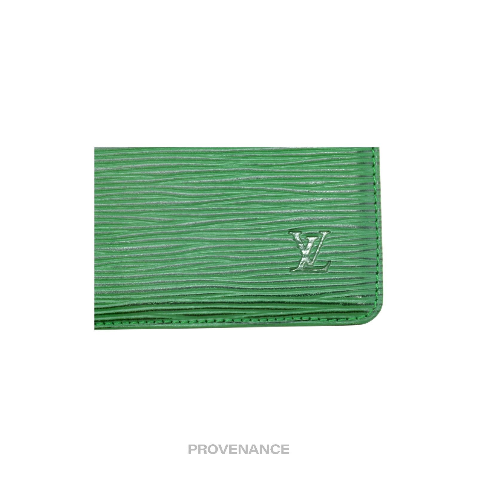 Louis Vuitton 🔴 Louis Vuitton Card Holder Wallet - Borneo Epi Leather Size ONE SIZE - 9 Thumbnail