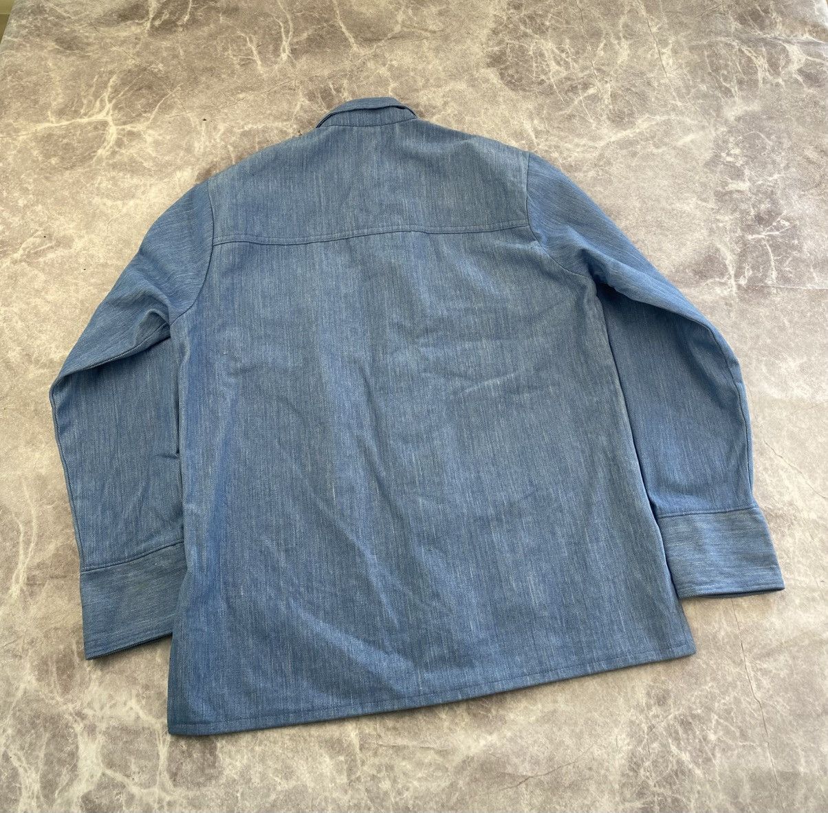 Other Big Yank Selvedge Denim Shirt with metal button Size US L / EU 52-54 / 3 - 10 Thumbnail