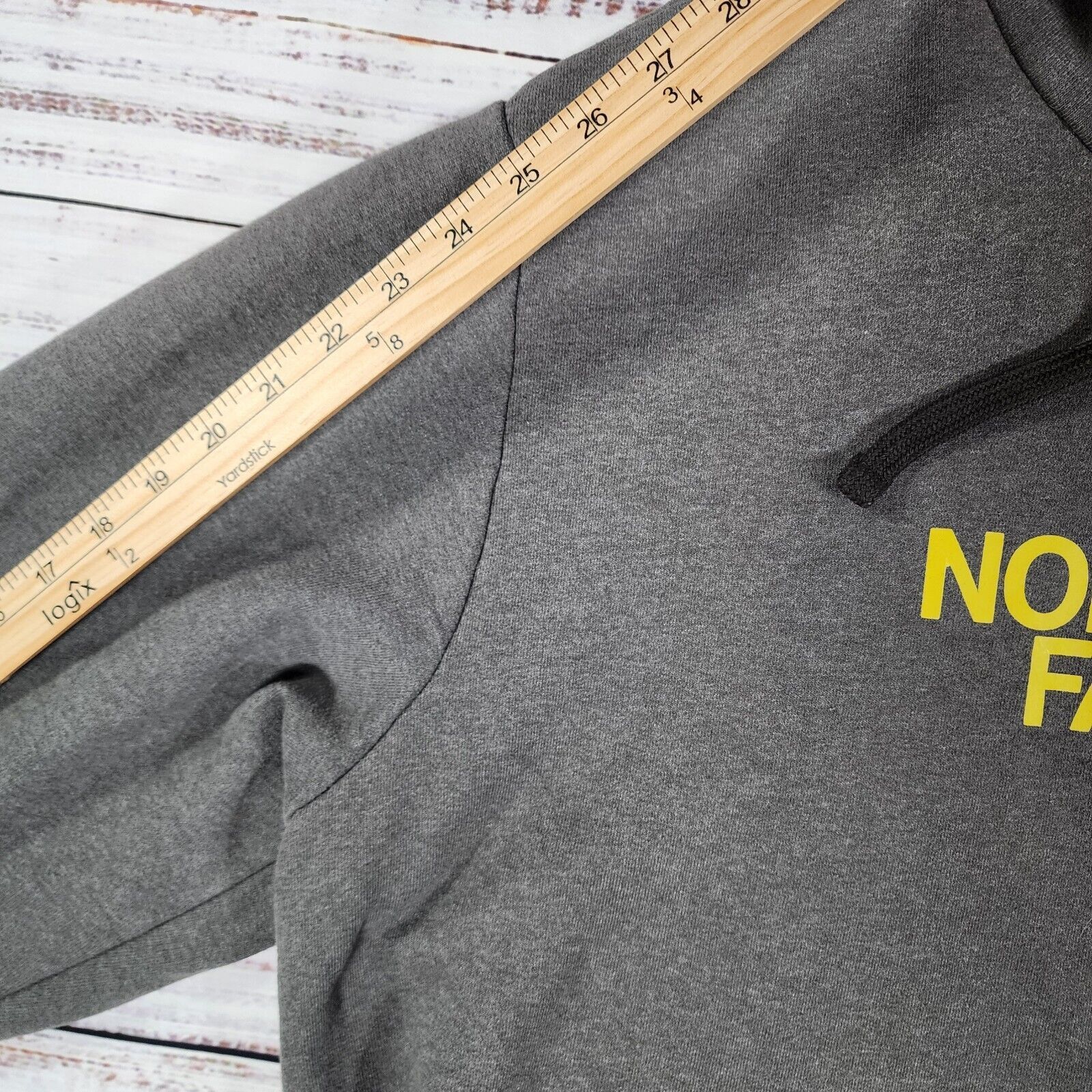 The North Face The North Face Big Logo Yellow/Grey Mens Hoodie Hooded 2XL Size US XXL / EU 58 / 5 - 7 Thumbnail