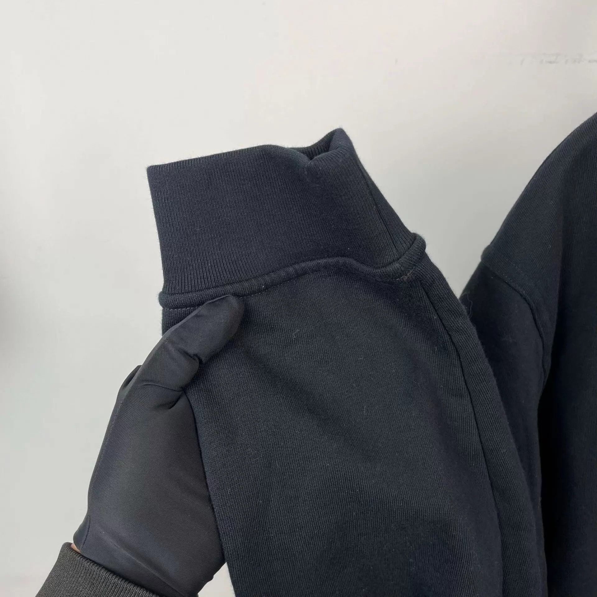 Hermes Hermès Dark Gray Fleece Stand Collar Sweatshirt Size US L / EU 52-54 / 3 - 8 Thumbnail