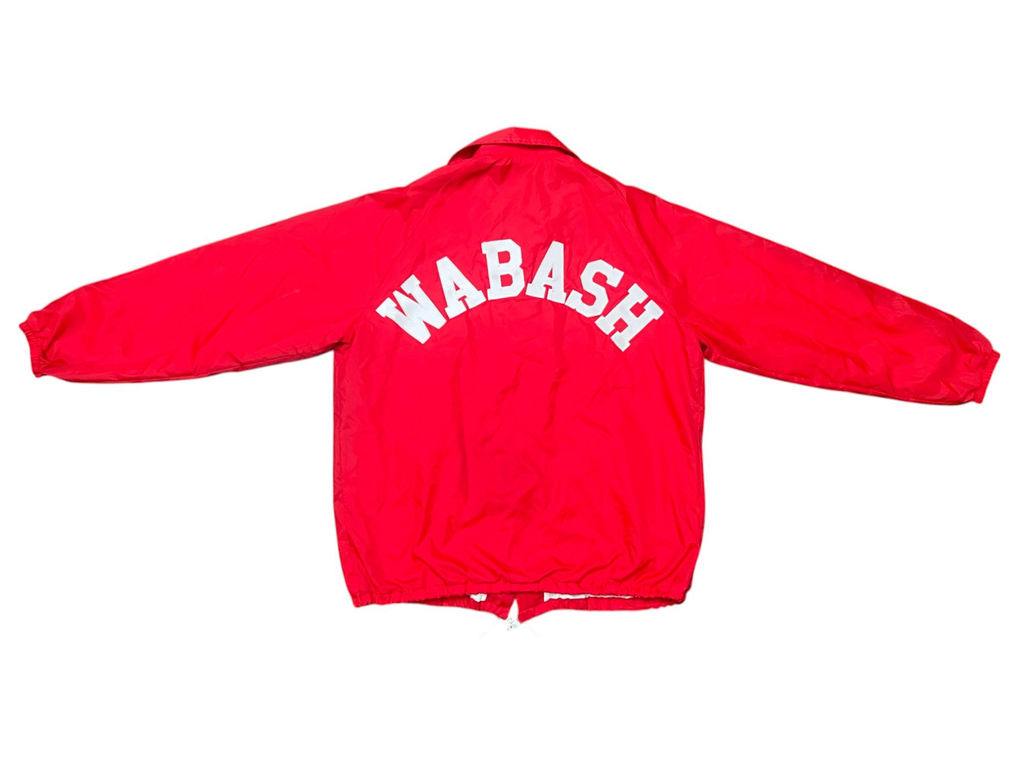 Vintage Vintage Wabash College Size XL Indiana Nylon Snap Jacket Size US XL / EU 56 / 4 - 5 Thumbnail