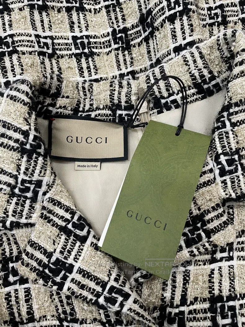 Gucci Gucci Plaid lat-tied dress Size M / US 6-8 / IT 42-44 - 4 Thumbnail
