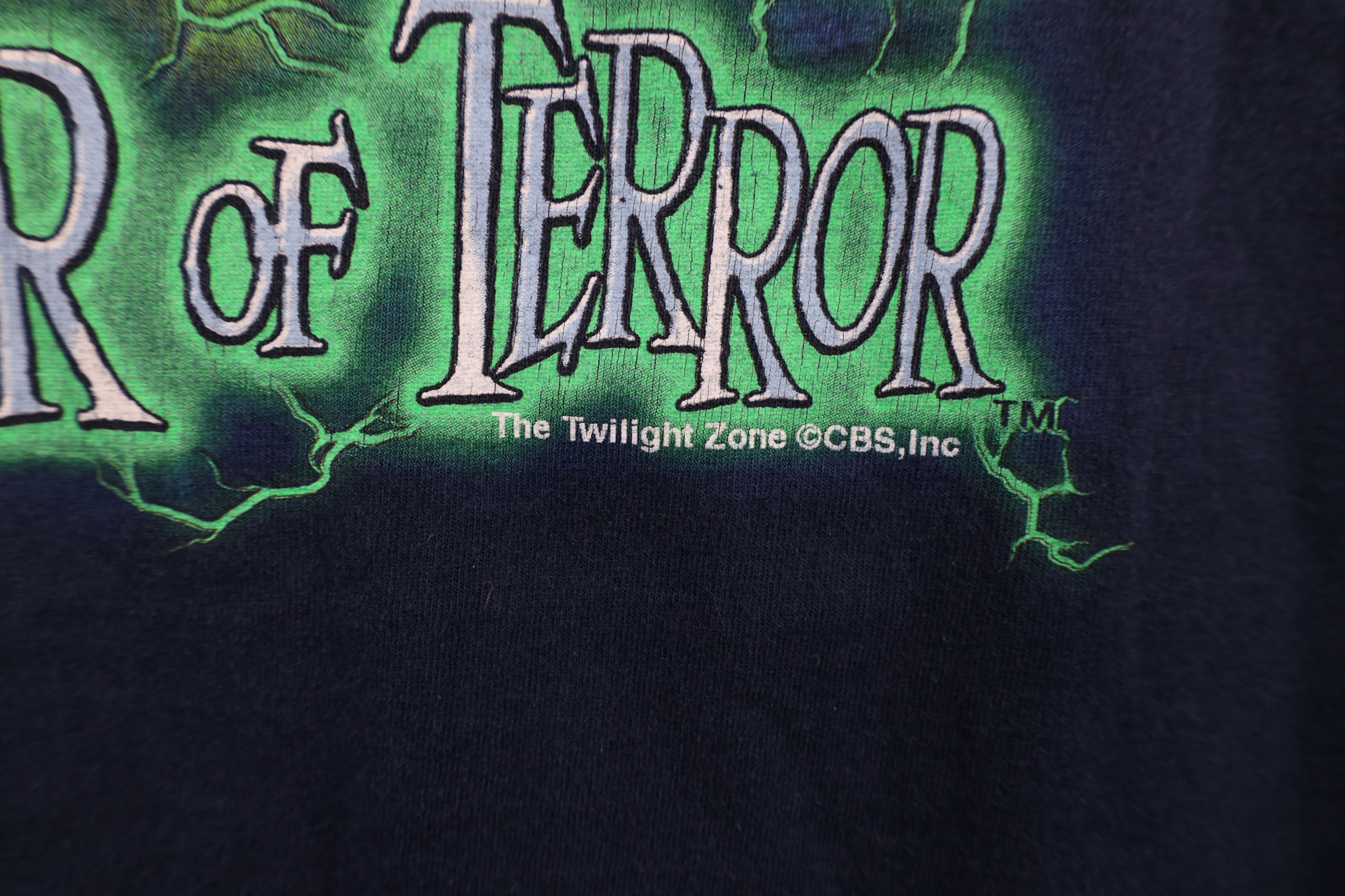 Disney × Vintage Vintage 90s Walt Disney World Zone Tower of Terror T-Shirt Size US M / EU 48-50 / 2 - 7 Thumbnail