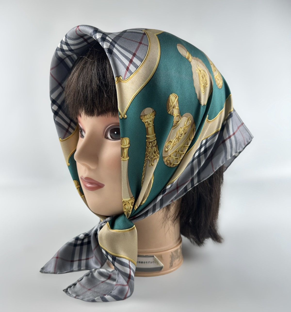 image of Burberrys Silk Bandana, Women's