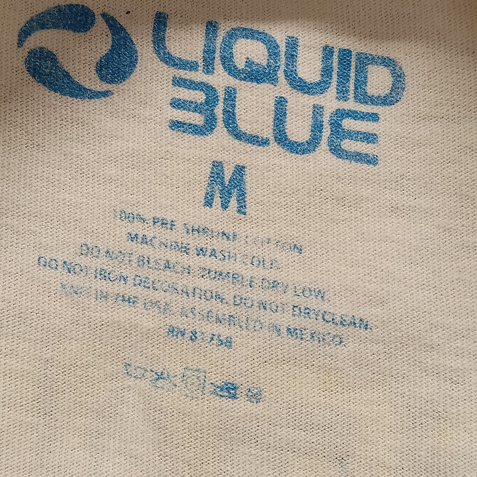 Liquid Blue Grateful Dead T Shirt Liquid Blue M Bears Tie Dye NY Size US M / EU 48-50 / 2 - 5 Thumbnail