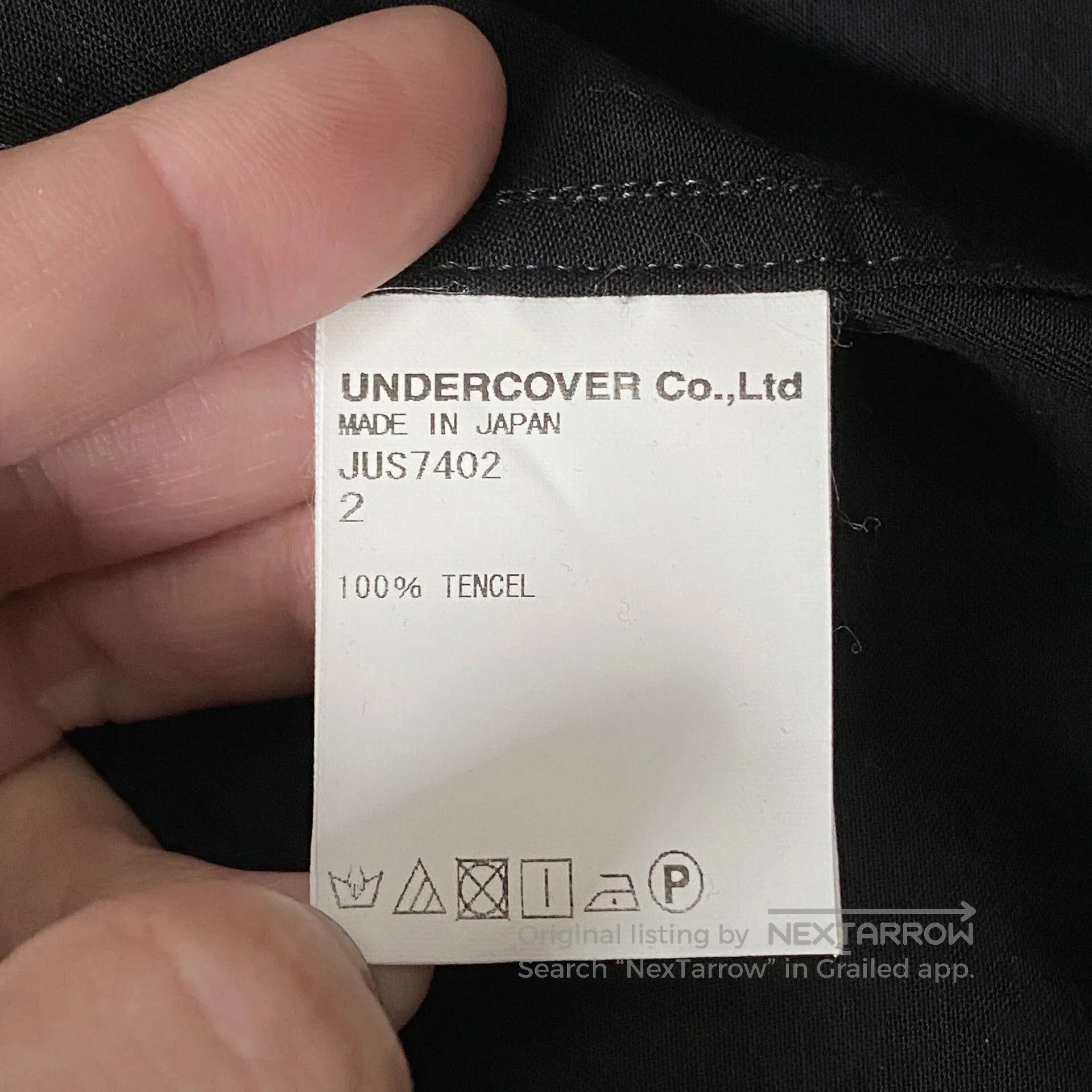 Undercover rose embroidered short-sleeve hawaiian shirt. Size US S / EU 44-46 / 1 - 7 Thumbnail