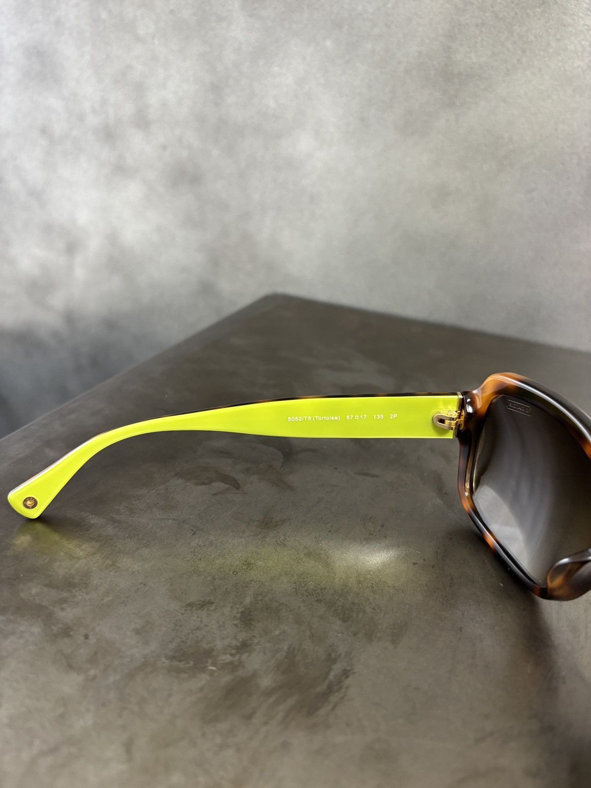 Coach Polarized Coach Sunglasses Monogram 5052/T5 Emma Tortoise Size ONE SIZE - 13 Thumbnail