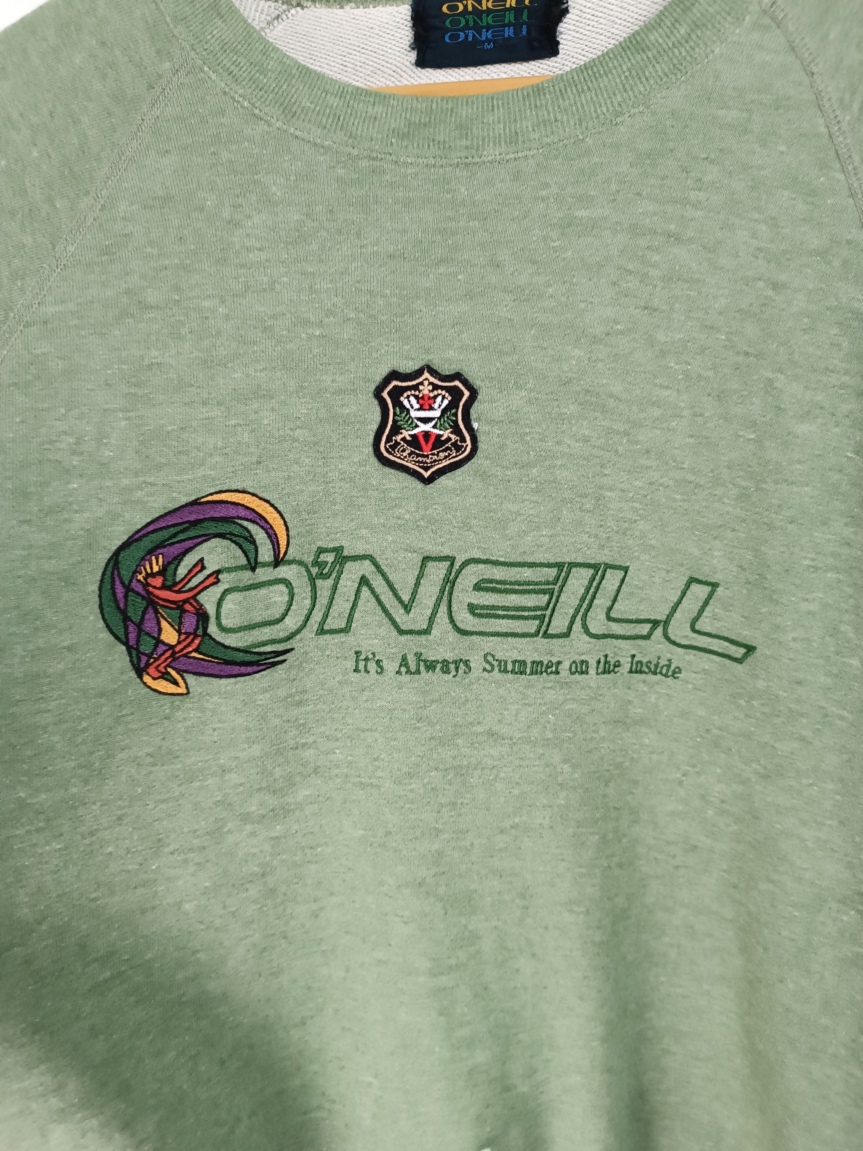 O'Neill VINTAGE 90'S FADED O'NEILL SWEATSHIRT VERY RARE quiksilver Size US M / EU 48-50 / 2 - 9 Thumbnail