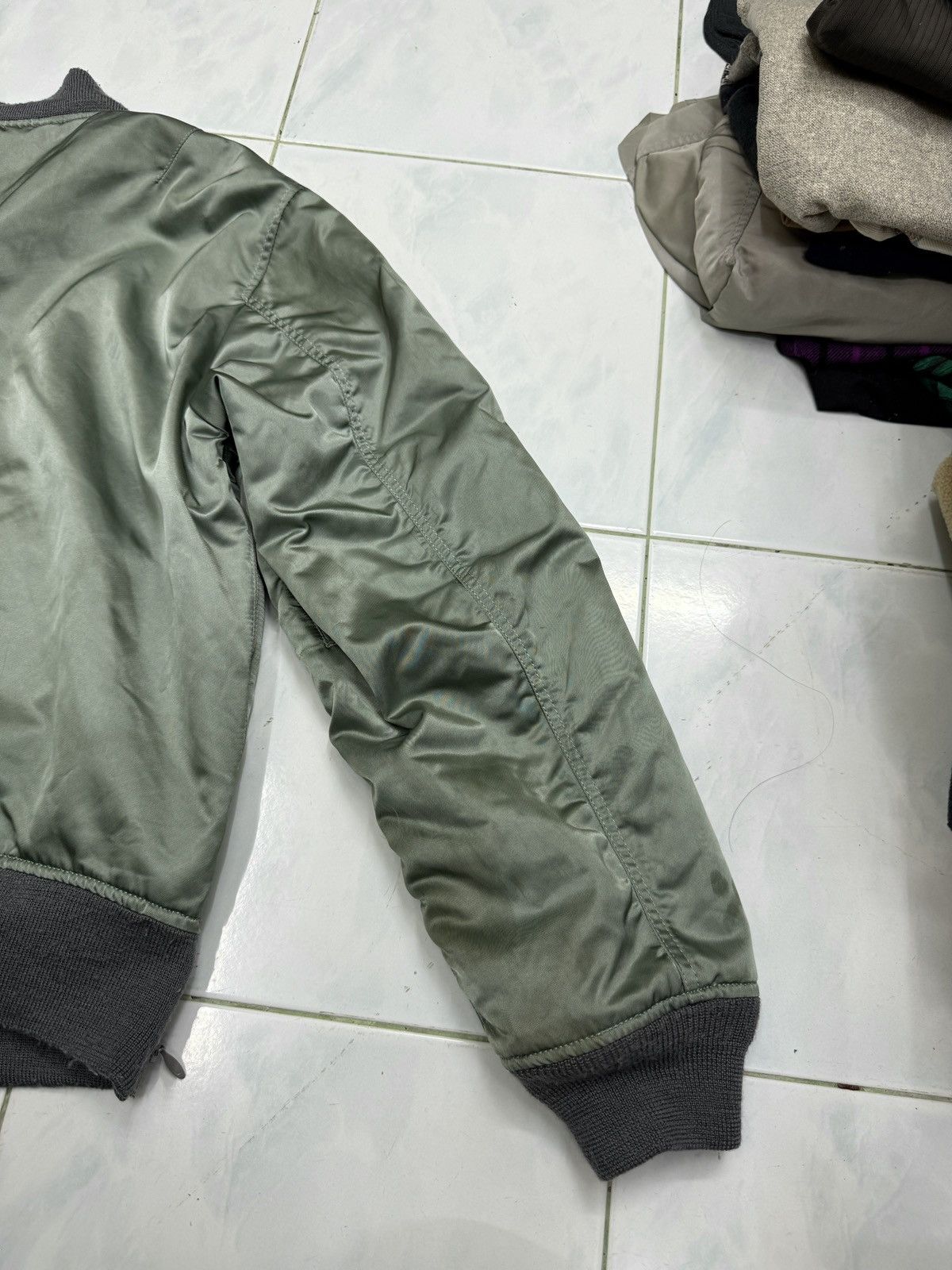 Fumito Ganryu 🔥🔥🔥ARCHIVE AW20 FUMITO GANRYU MA1 BOMBER FLIGHT JACKET Size US M / EU 48-50 / 2 - 19 Thumbnail