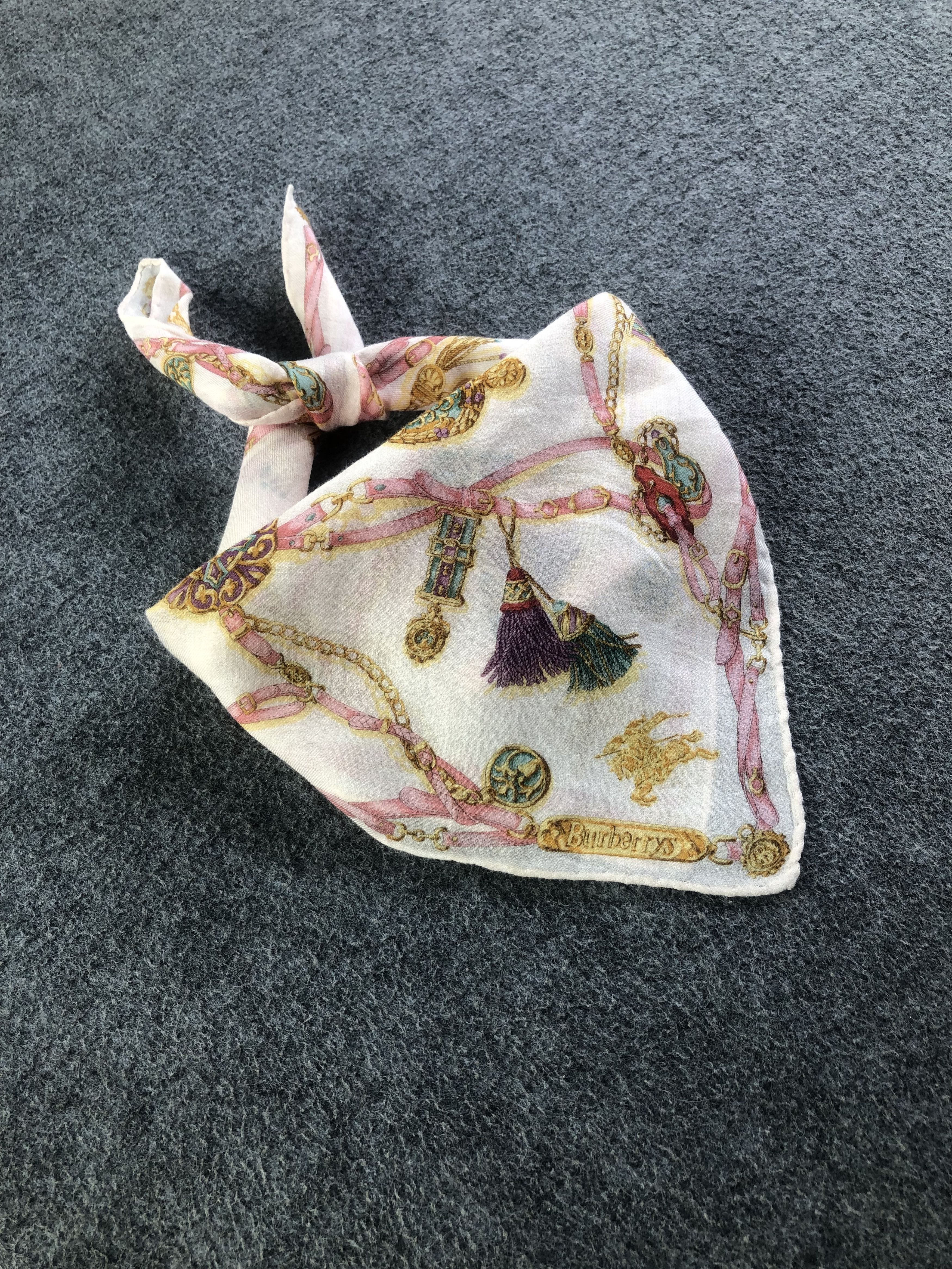 Burberry Burberrys Handkerchief / Bandana / Neckerchief Size ONE SIZE - 1 Thumbnail