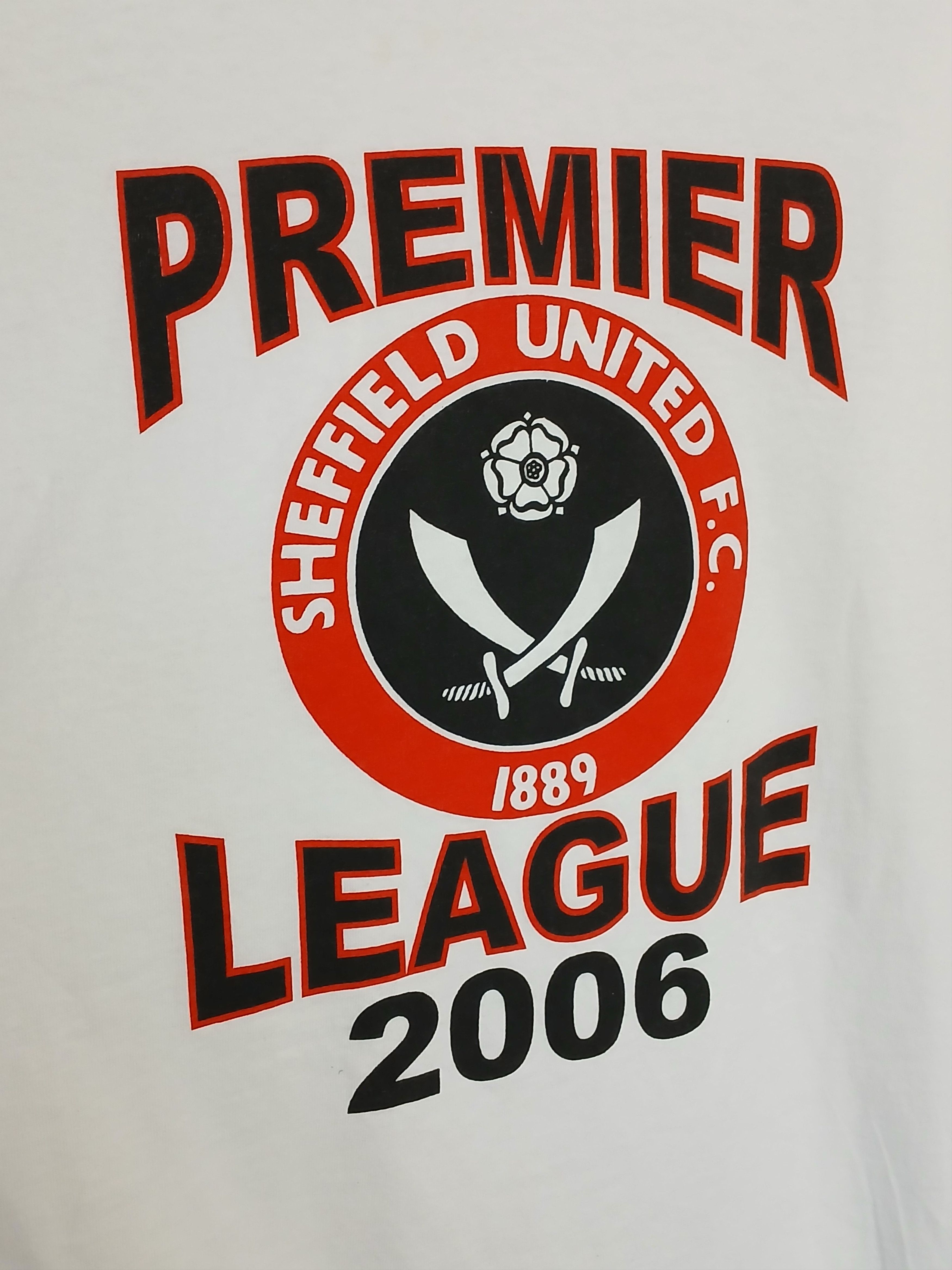 Vintage Vintage 2006 Sheffield United Football T-Shirt Size US M / EU 48-50 / 2 - 3 Thumbnail