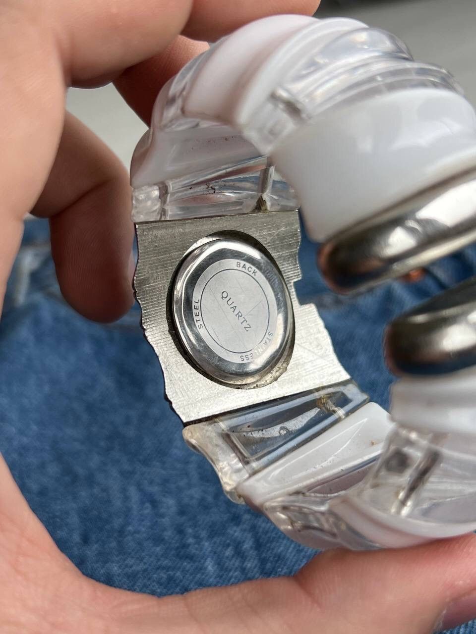 Japanese Brand × Vintage Vintage Bracelet Chunky Japanese style futuristic Watch Size ONE SIZE - 7 Thumbnail