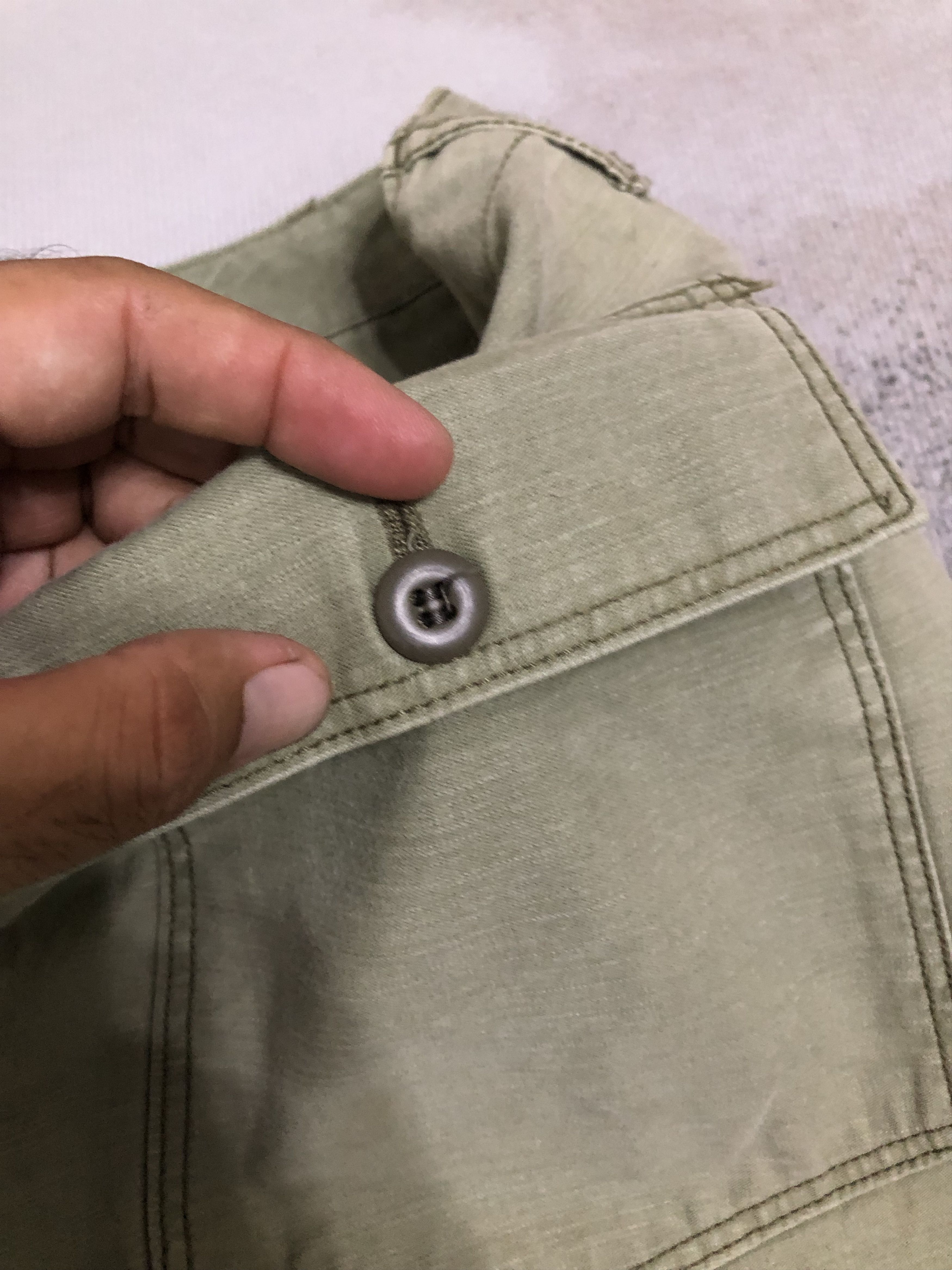 Orslow Orslow Fatigue Buckle Back Military Nice Faded Condition Size US 28 / EU 44 - 12 Thumbnail