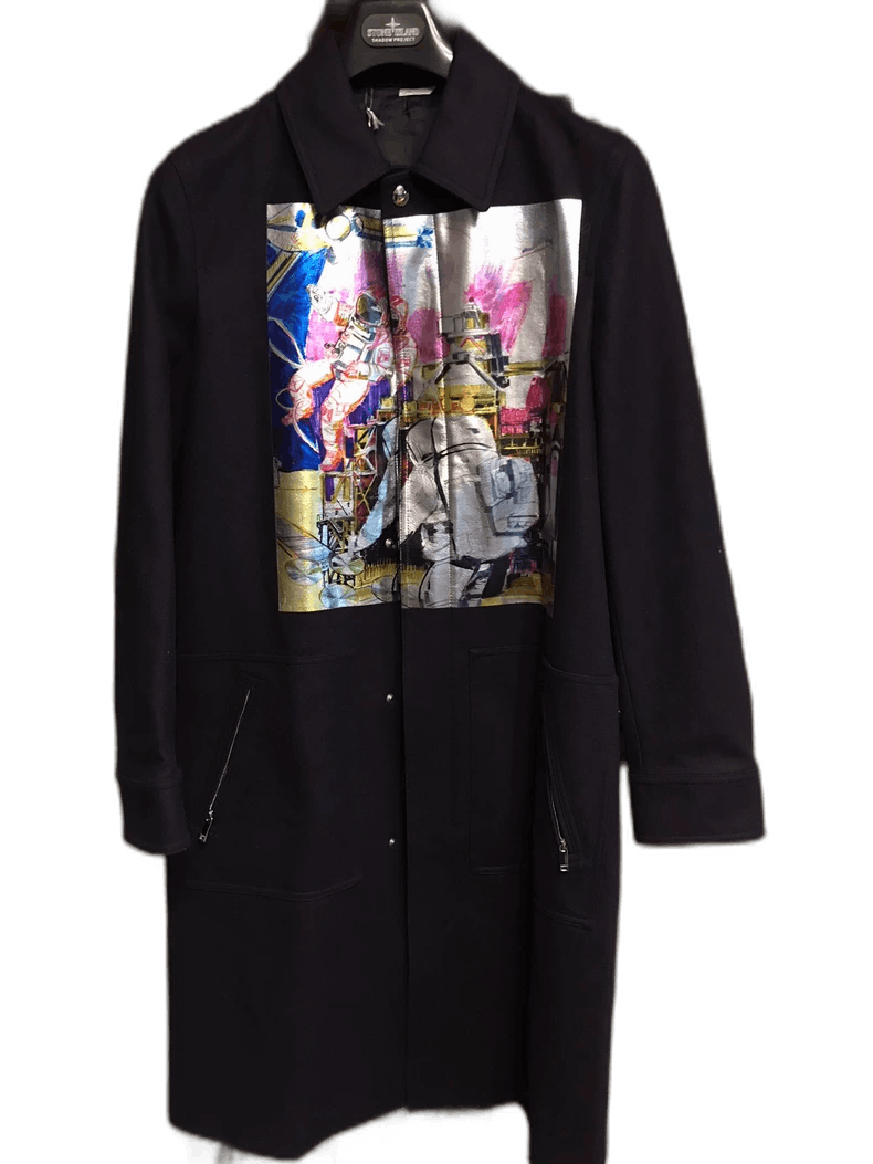Valentino Astronaut Series Long Wool Coat